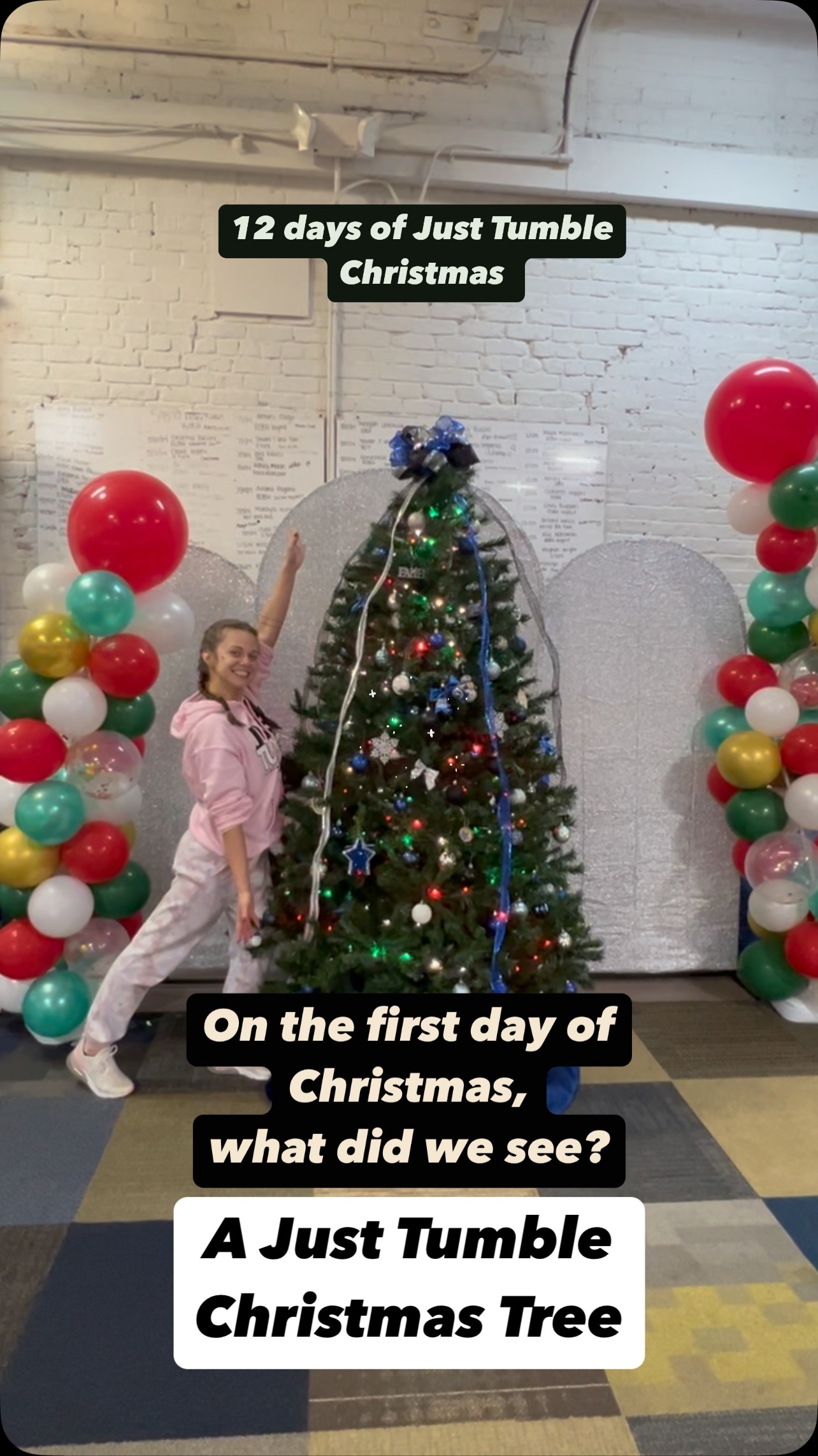 The 12 Days of Just Tumble Christmas ?
