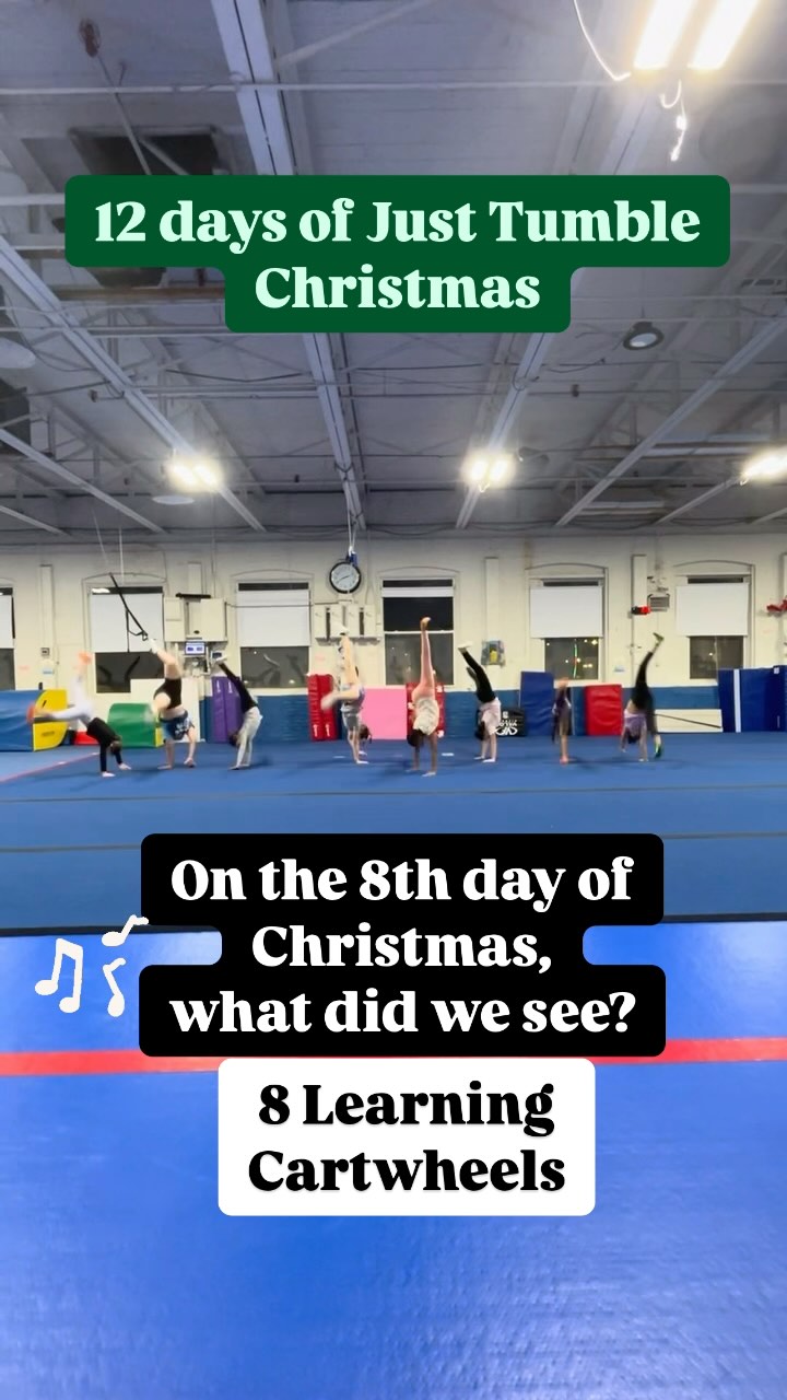 #12daysofchristmas #love #happy #christmas #tumble #tumbling #tumblers #gymnastics #cartwheels #cartwheel #learntotumble #tumblingclass #floor #floorwork #instagram #followme