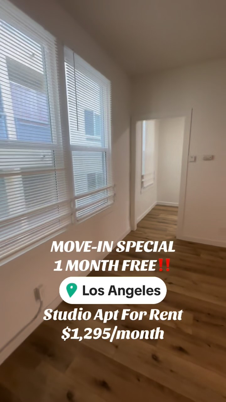 960 S Oxford Ave? MOVE-IN SPECIAL: RECEIVE ONE MONTH FREE AT LEASE SIGNING? Newly updated bathroom + kitchen with appliances included! Dm us or email leasing2@alpinelaproperties.com for more info!
.
.
.
.
#apartmenttour #apartmenttherapy #forrent #affordableapartments #apartmentforrent #losangelesapartmenttour #moveinready #1bedroomapartment #studioapt #moderndesign #alpinelaproperties