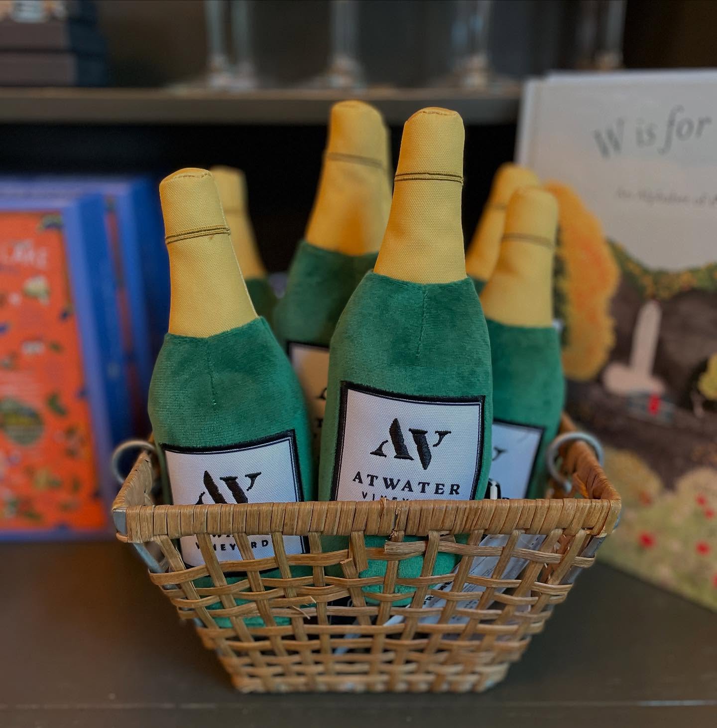 Need a gift for your favorite four-legged friend? Come pick up one of our new dog toys or order them online—and don’t forget to stock up on wine for yourself!
We’re open daily 11:00 a.m. to 5:00 p.m!
