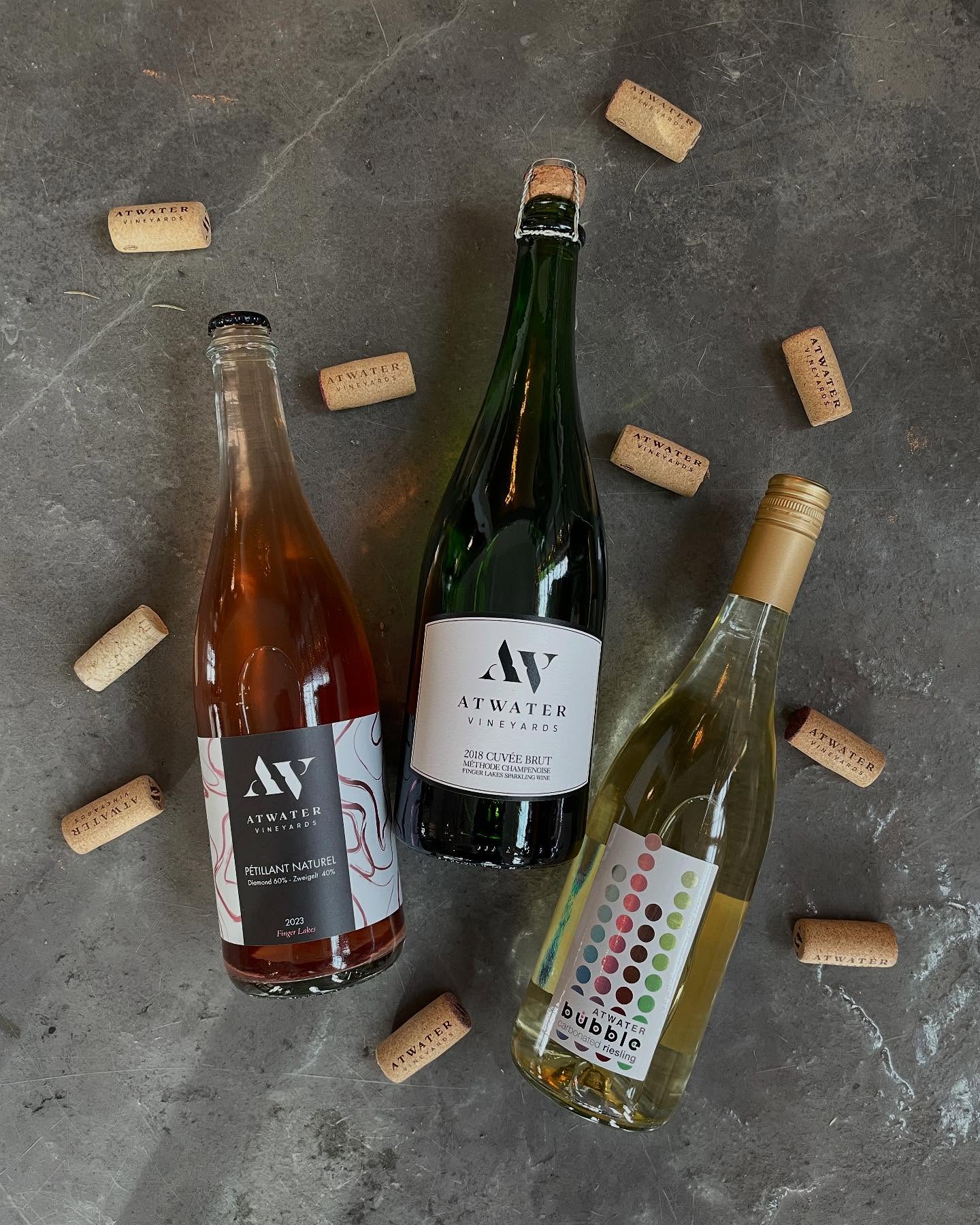 What sparkling are you drinking tomorrow night? Pét-nat, Cuvée Brut, Bubble Riesling, or all three? We are open 11 a.m. to 5 p.m. for tastings and retail sales Monday, 12/30 and Tuesday, 12/31. We’ll be closed Wednesday, 1/1.
Happy New Year! ??