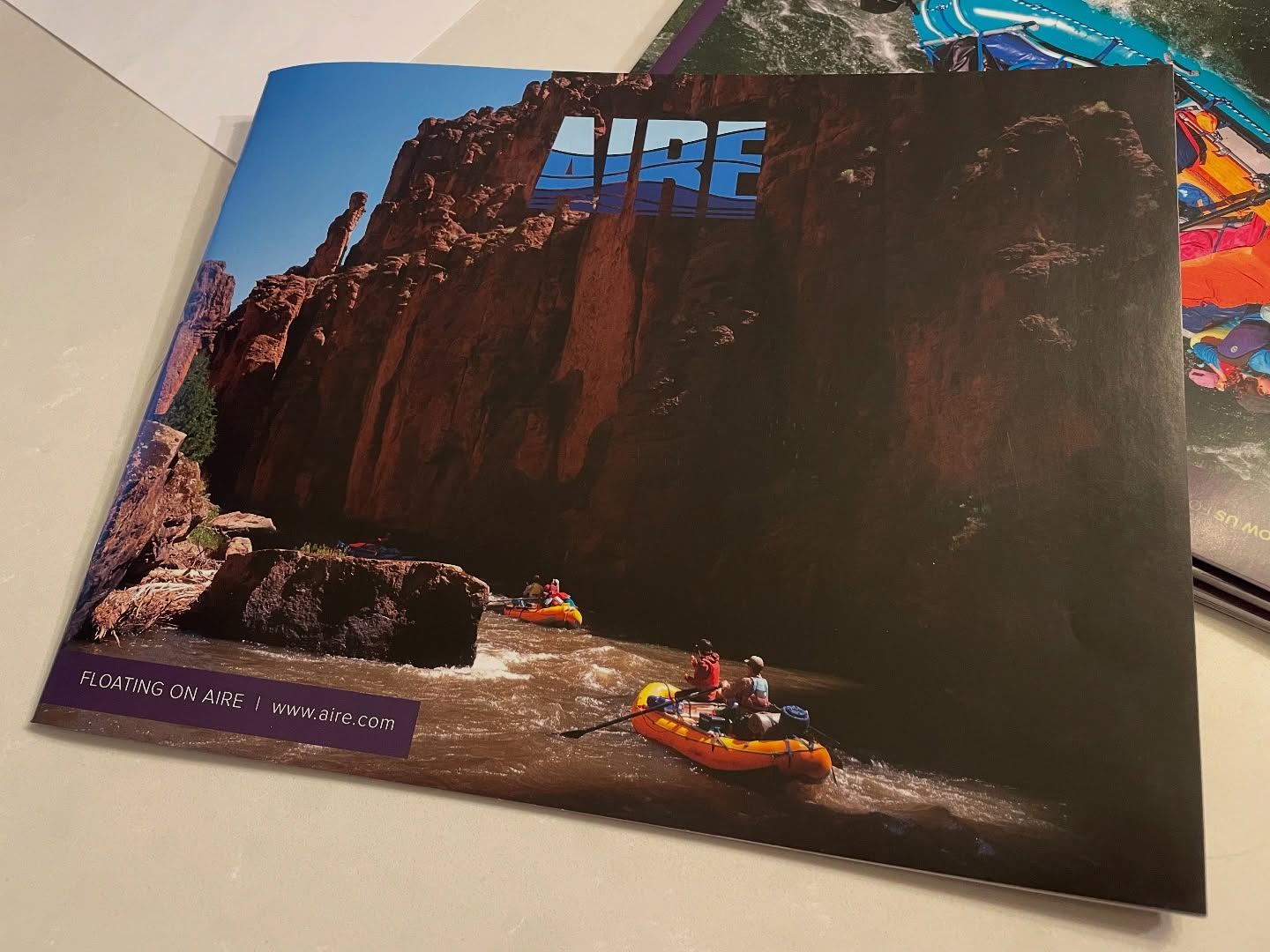 Over the 2024 rafting season, I worked with AIRE to document the rafting trips I participated in. Today, I received their annual catalog and was psyched to see my images on both the front and back covers! The inside of the book has some additional images too! #whitewaterrafting #whitewater #riverlife #outdoor #outdoorretailer #published #commercialphotography #photography #advertisingphotography #rivers #rafting #multidayrivertrips @airewhitewater @sonyalpha