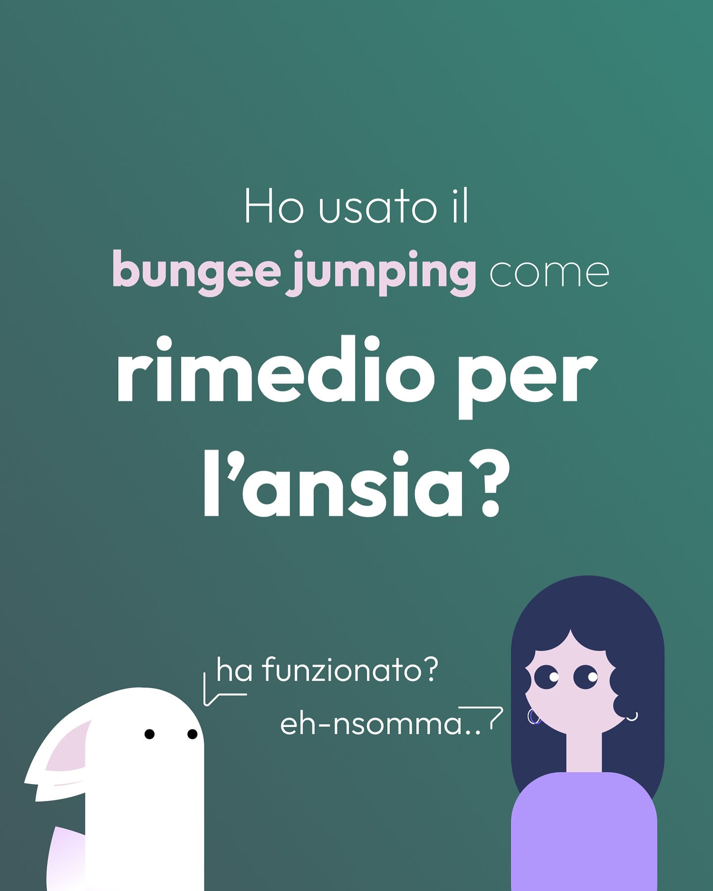 Ha poco senso detta così? Forse. Ma ha funzionato? Beh, io avevo bisogno di una prova. Una prova che l’ansia non avesse preso ancora il controllo su tutto.
Mi sono detta: se riesco a fare questo, allora vuol dire che posso superarla. Vuol dire che posso ancora scegliere autonomamente, anche quando lei è lì.
E poi come è andata?
Leggete l’articolo se volete sapere cosa si prova a lanciarsi nel vuoto 👀🌸
#newzealand #nuovazelanda #kawaraubridge #ajhackettbungy