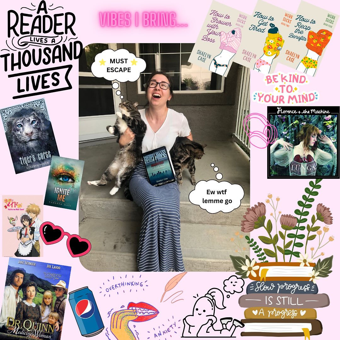 Heavy on the anxiety and a sprinkle of “open-mouth-insert-foot” disease while we’re at it 🫠😆
#bookstagram #bookstagrammer #booklover #bookfollower #romancebooks #romanceanime #romancereader #florenceandthemachine #indieauthors