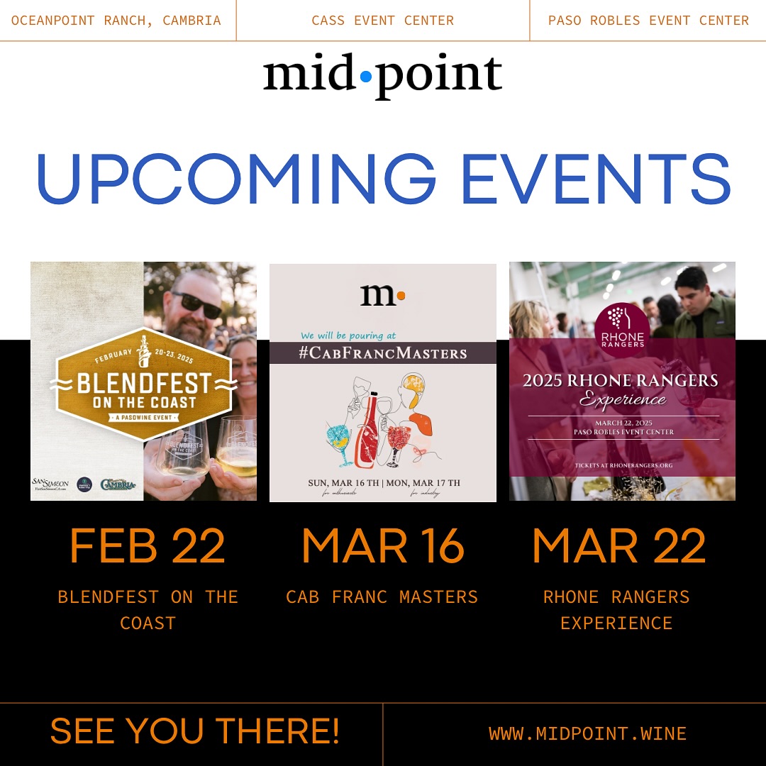 We’ve got some fun wine events coming up, and we’d love to see you there! 🍷
• Feb 22nd: BlendFest on the Coast 🌊
• March 16th: Cab Franc Masters Day 🍇
• March 22nd: Rhone Rangers Experience 🍷
Come hang out, sip some wine, and let’s enjoy the good vibes together. Cheers! 🥂 #BlendFest #CabFrancMasters #RhoneRangers