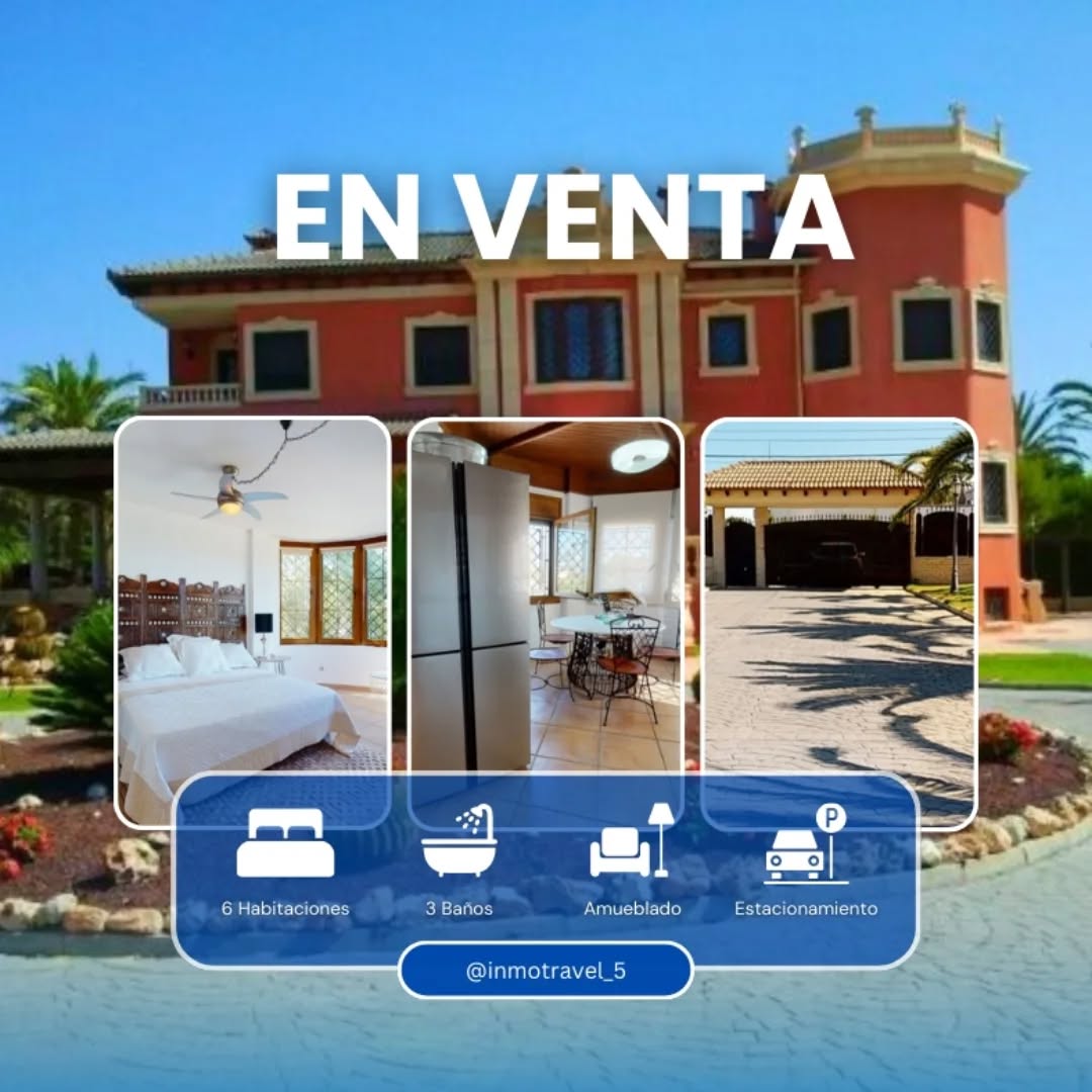 🏡✨ ¡Vive con lujo y exclusividad! ✨🏡
Esta espectacular villa en venta te ofrece:
✅ 6 habitaciones 🛏️
✅ 3 baños 🛁
✅ Totalmente amueblada 🛋️
✅ Amplio estacionamiento 🚗
✅ Espacios elegantes y jardines impresionantes 🌿
Una propiedad única, ideal para disfrutar del confort y la tranquilidad en un entorno privilegiado. 🌅🏰
📩 Contáctanos para más información: 614 226 343 📍 ¡No dejes pasar esta oportunidad!
#VillaDeLujo #CasaEnVenta #TuNuevoHogar #Inmobiliaria