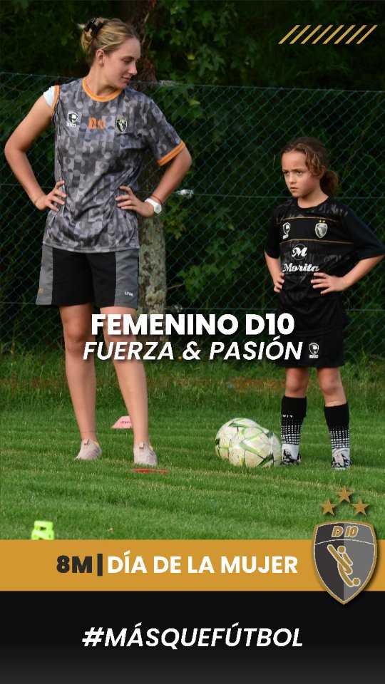 ?¡Impulsemos la fuerza y la pasión de nuestras jugadoras!⚽??
En este #DíaDeLaMujer, celebramos verlas aprender, crecer y alcanzar sus sueños, superando desafíos juntas.
Si todavía no te sumaste al #FEMENINOD1O ¡Te invitamos a ser parte de este camino lleno de compañerismo y amor por el fútbol!*
Info e inscripción al ?11 5700-9290
*¡¡Recordá que seguimos con cuota anual bonificada?!!
D10 Football Club
#MásQueFútbol
#D10FC #futbolfemenino #femenino #futfem #femeninodeD10 #8M #diadelamujer #mujerargentina #entrenamientomujeres #másquefútbol #fútbol #soccer #academiadefutbol #socceracademy #socceracademyfc #d10football #d10footballclub #entrenamientoprofesional #pilar #futbolpilar #sumateaD10
@empanadas.morita @sportlyon_ind @lyonoficial.ok @360player @menottiescuela @paramedic.arg @coerverargentina @expimled
@bagunza.shoes @assistotuviaje @telviso.ar @somos.imowi @protegran_arg @ch1_sports