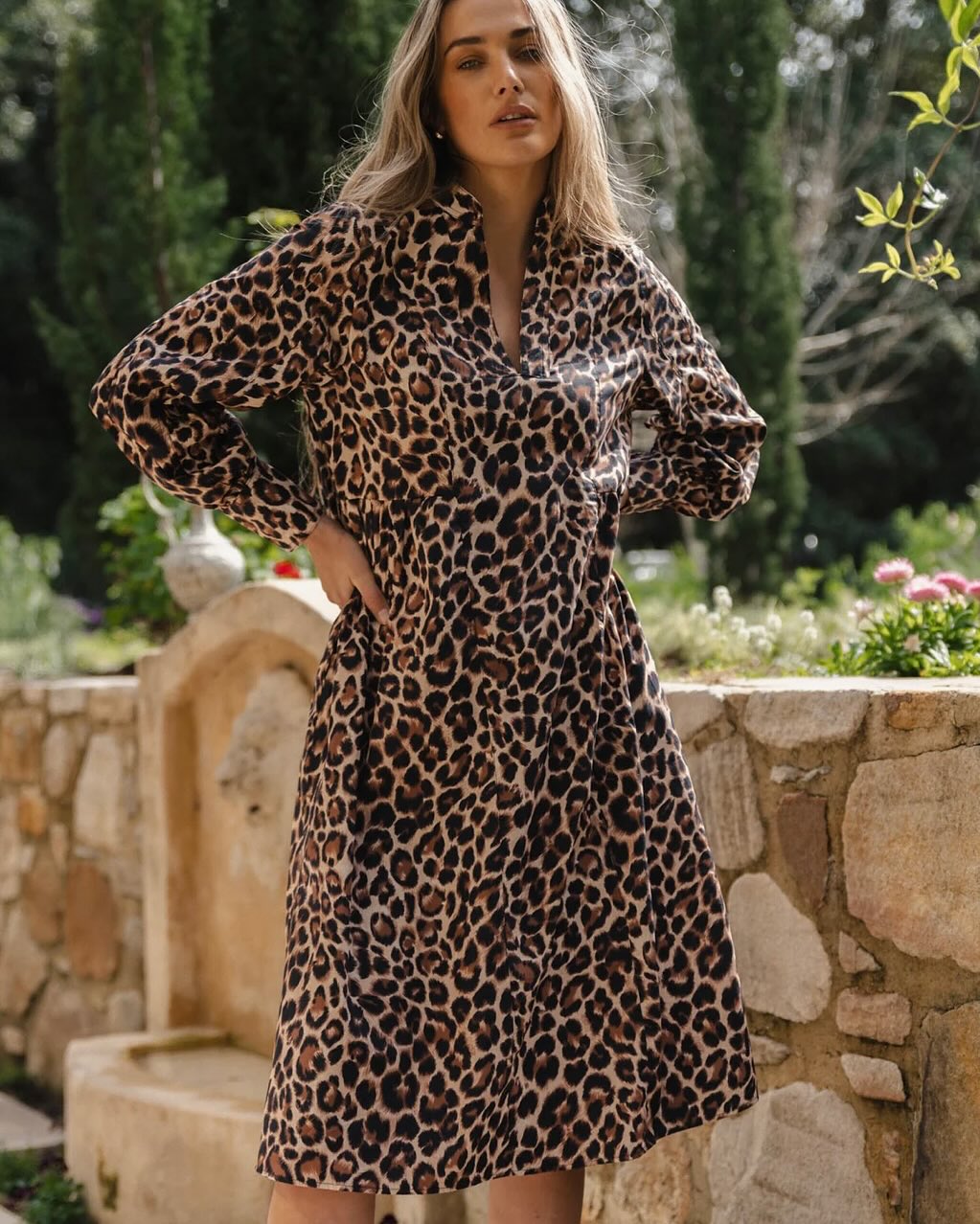 Chardonnay Dress - Leopard