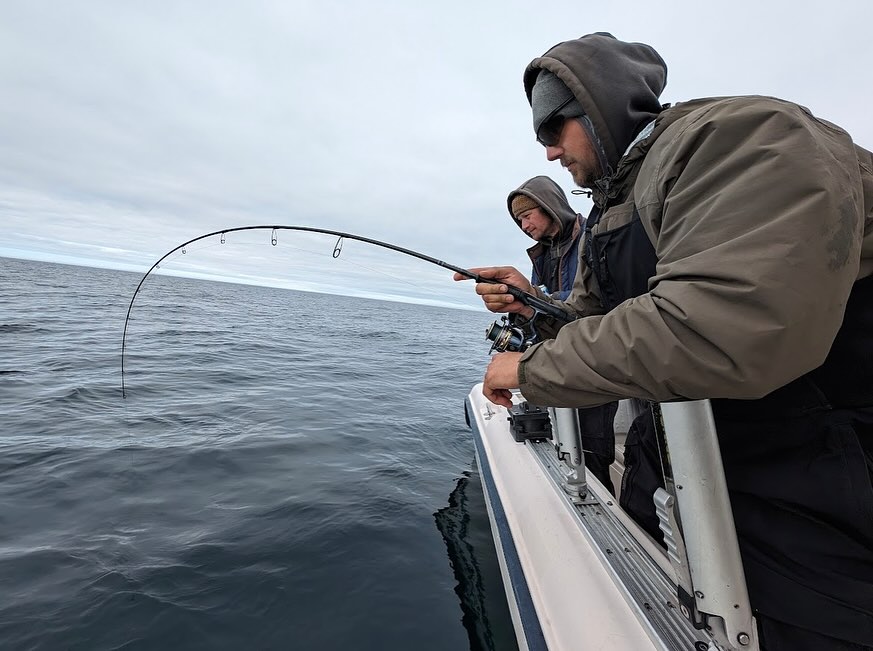 Here are just some of the hogs we’ve pulled from Stannard Rock 🔥. The rock is one of the best lake trout fisheries in the world and is a huge bucket list goal for many people. The weekends, and prime dates book up fast, so give us a call and book your trip for a bucket list fish! 🎣