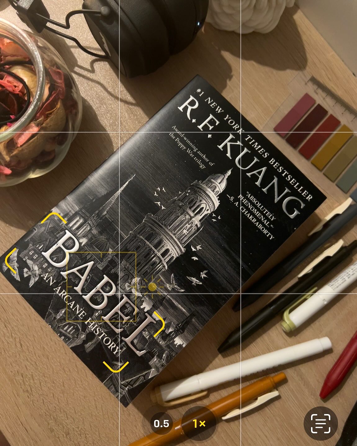 • have you read Babel already?
i took so long to pickup babel that by the time i got it, there was already an ad for yellowface at the back… oops
floppy paperback moment at the end was worth the wait though 🤍
— as someone who lives in a country that still feels the aftermath and echoes of it’s colonizers from hundreds of years ago, i am simply shaking to finally have this in my hands and rip through each word
— given i am someone born and raised in the ph, i also consider myself well-travelled and like the delusional fantasy x literary fiction girly i am, i like to think that i’m in the prime target audience. That said, i have high expectations going in but R.F. Kuang has yet to let me down, i hope it won’t be this one
🕯️