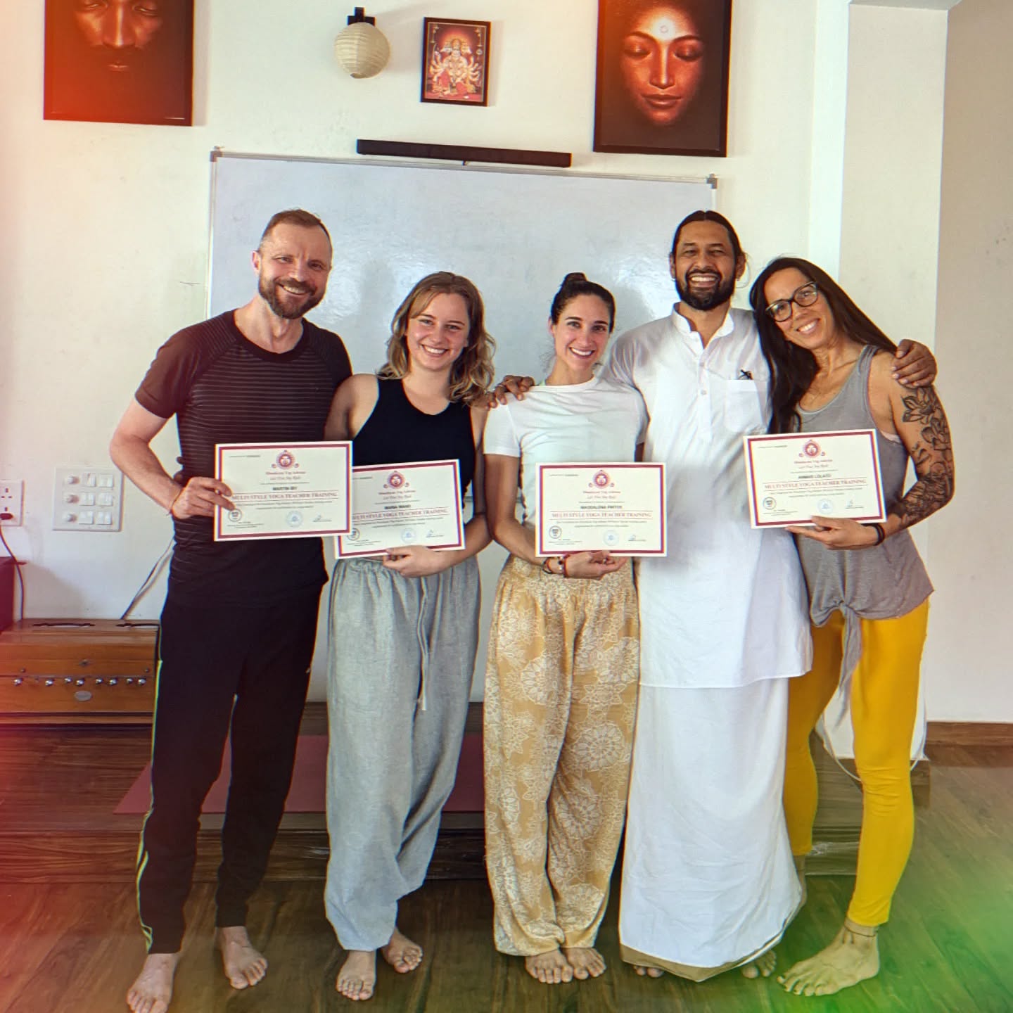 🥹I am happy to announce that after 10 years of teaching, I am officially a certified 500hr yoga teacher.🎉
I always knew I wanted to get my certification somewhere exotic, and my journey led me to the fountain of tradition and beginnings. There aren't enough words to express my love for this practice, my love for my students, and my love for all who are quiet gurus in my journey. I thank you all, I honor you all, and with this token of gratitude, my ambition to spread the love of this yoga practice, will continue to manifest in its divine timing. 🪷💜 Om Shanti Shanti Shanti 🙏🙏🙏🙏💜💜💜💜💜
P.s. last photo is my first ever YTT in 2015 ! 😁