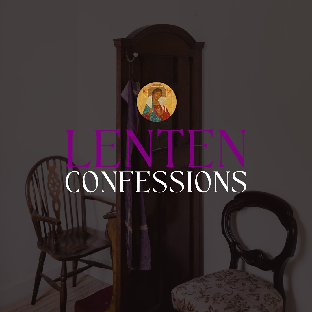 Join us for Lenten Confessions at Good Shepherd on April 8th at 5:45 PM. Experience the grace of reconciliation with multiple confessors available. All are welcome!