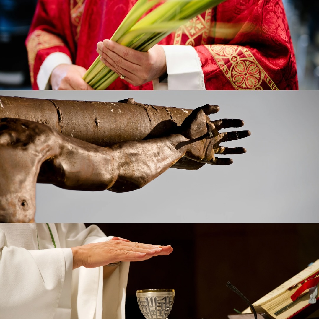 ?MASS SCHEDULE ?
PALM SUNDAY
Saturday, April 12th
4pm
Sunday, April 13th
6:30am | 8:30am | 10:30am |
12:30pm | 5pm
HOLY WEEK
Holy Thursday, April 17th
Mass of the Lords Supper -7pm
*NO 7:30am Mass
Good Friday, April 18th
The Lords Passion- 7pm
*NO 7:30am Mass
Holy Saturday- April 19th
EASTER VIGIL MASS
*NO 4pm Mass & NO Confessions
EASTER SUNDAY- April 20th
6:30am | 8:30am | 10:30am |
12:30pm | 5pm