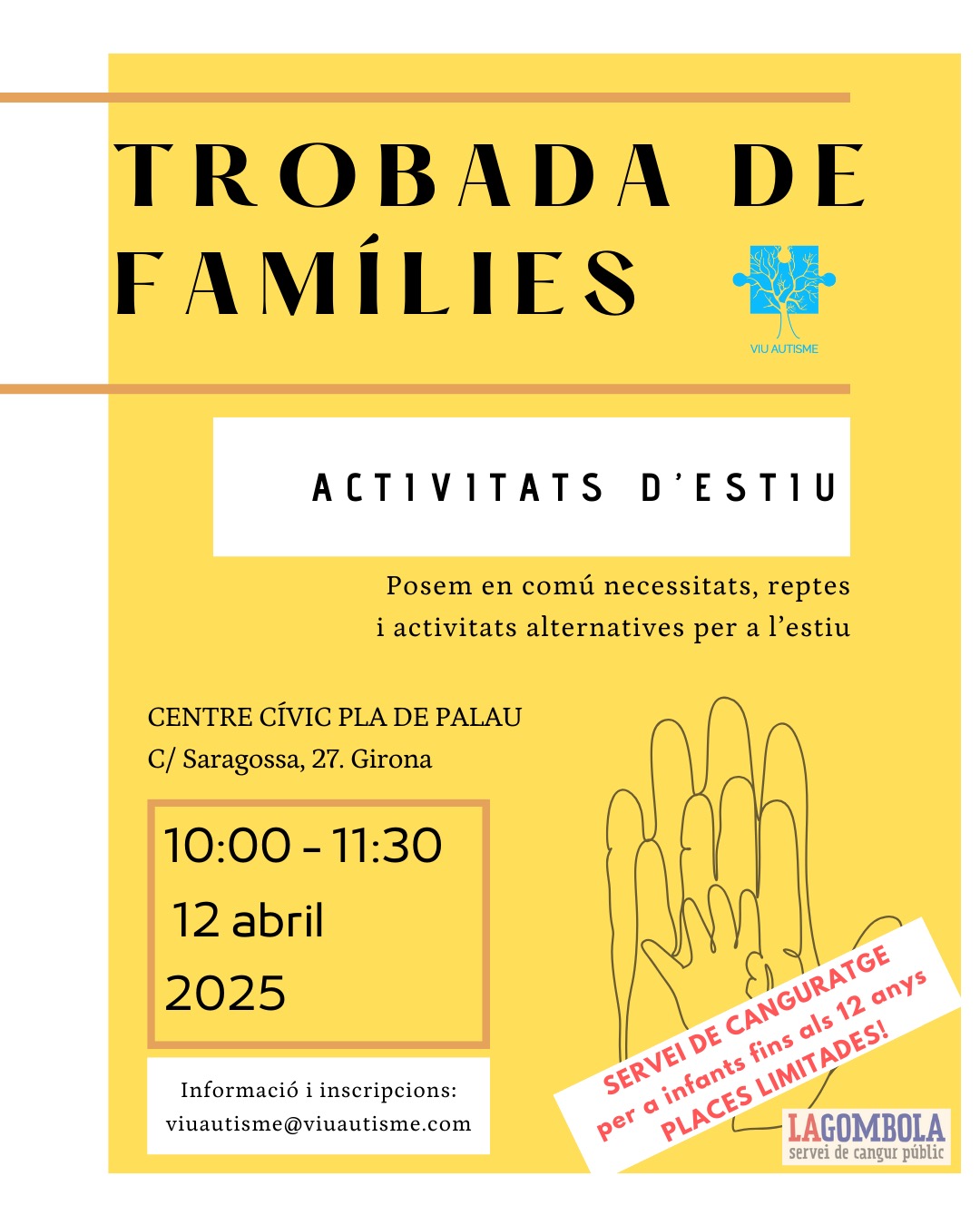 Bon dia famílies 💙
Us convidem a la propera trobada de famílies, en la que posarem en comú les necessitats, reptes i activitats alternatives per a l'estiu. Recordeu enviar-nos un correu per a reservar la vostra plaça i indicar si fareu ús del servei de canguratge❗Us hi esperem✨