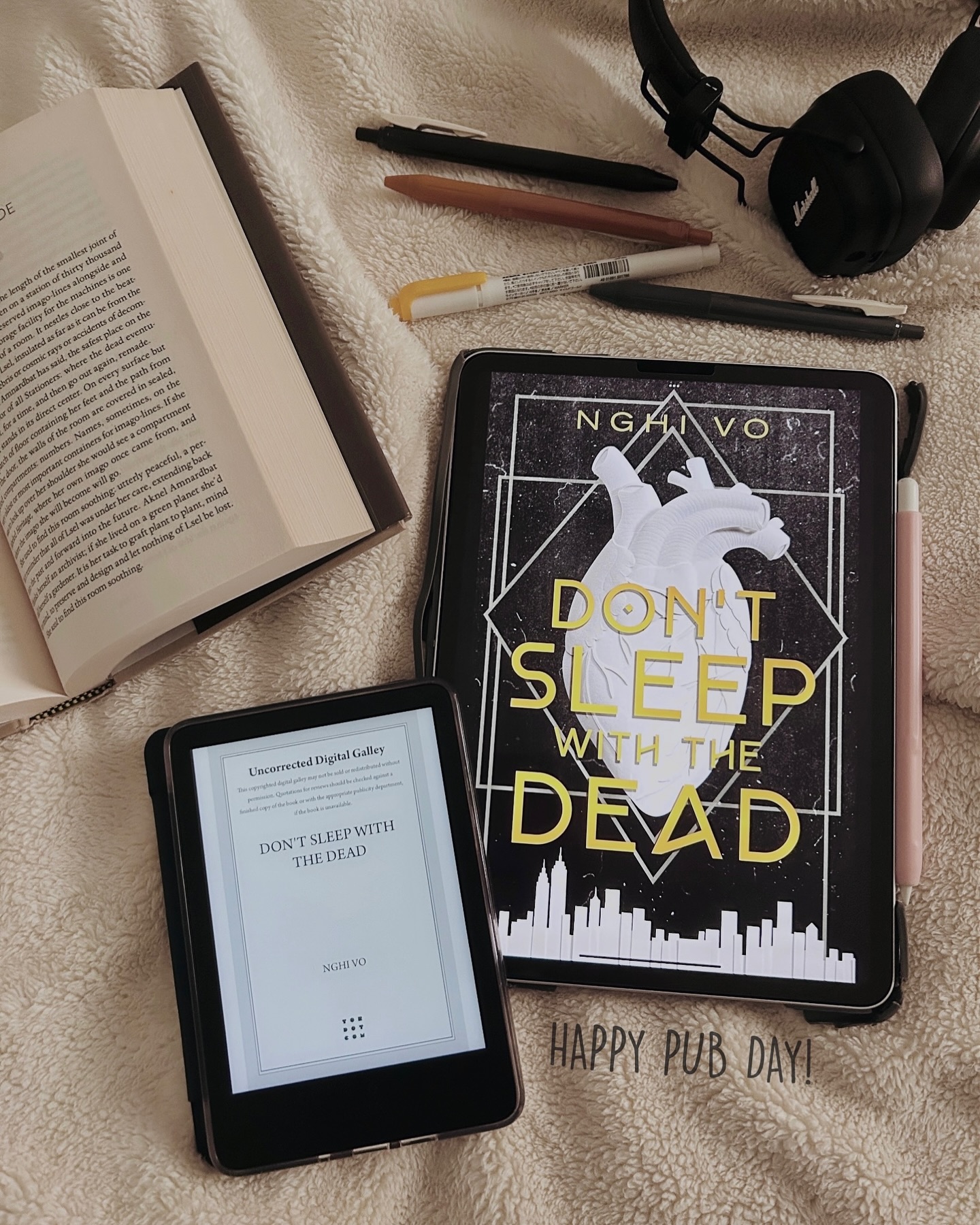 thoughts on Don’t Sleep with the Dead by Nghi Vo (spoiler-free) 📖✏️ — #bookreview #altheasreviews
first of all, HAPPY PUB DAY to this newest release set in the world of The Chosen and the Beautiful — now out in the world (April 8, 2025)
this society that Nghi Vo created made me realize how much i enjoy Gatsby era stories that read like you’re outside a jazz bar with the music muffled and playing softly in the background.
the imagery that Nghi Vo puts into these gatsby retellings is insane and is always, in my opinion, where her strong points reside. the dark and whimsical writing from the point of view of unreliable narrators is interesting whether or not i’m reading it from nghi vo or other authors, so of course i keep reading whatever she puts out
however, if you read and didn’t like the chosen and the beautiful… this would be hard for me to recommend as it’s basically more of the same thing
It’s a short read with the pacing slowing down towards the middle. I realized while writing this review that it’s a little difficult to talk more about this book without also spoiling The Chosen and the Beautiful so we’re going to have to stick with generic phrasings
the overarching idea on how everyone is telling you a story, whether they love you or hate you, and you get to decide what you make of them… is a prominent theme. though this isn’t my favorite of Nghi Vo’s books, it’s an interesting closure for those who enjoyed The Chosen and the Beautiful. Do with this information what you will~
consider this my plea to have more gatsby retellings / inspired books in the world
**this post is in collaboration with @coloredpagesbt , @tordotcompub , and the author. thank you for sending an arc for review, all thoughts and opinions are my own :)