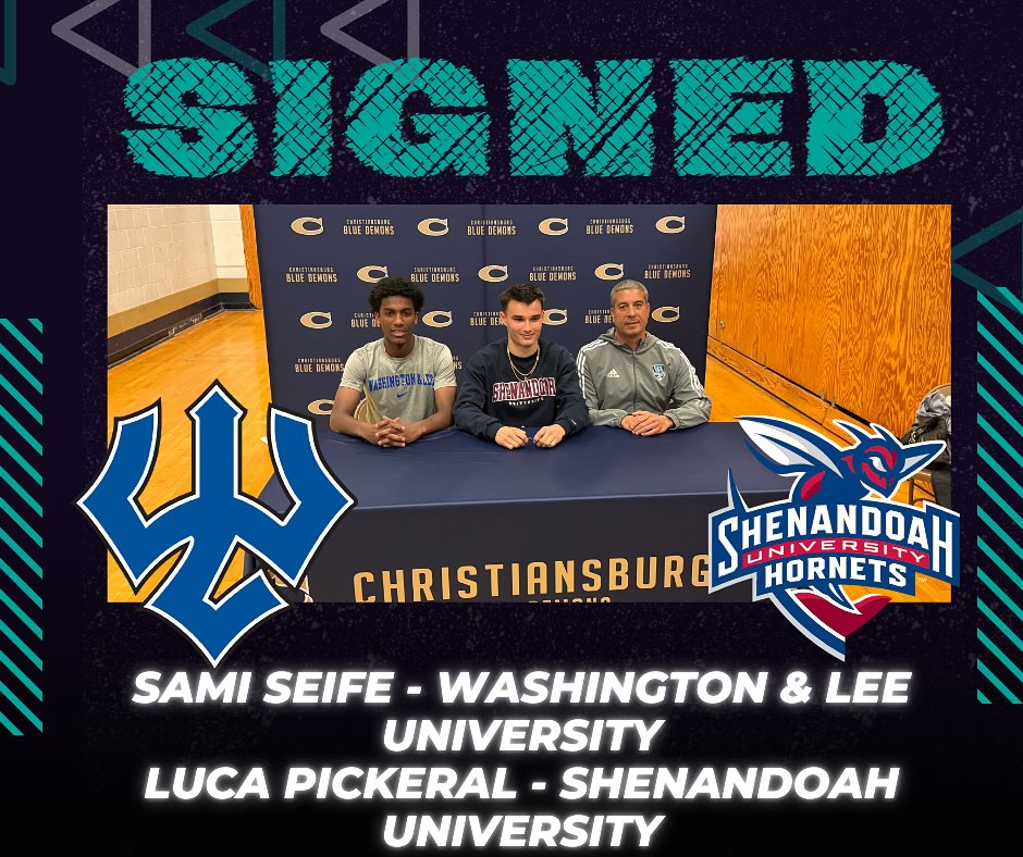 ?️⚽ SIGNING DAY SUCCESS! ⚽?
Huge congratulations to Luca Pickeral and Sami Seife on taking their soccer careers to the next level! ??
Luca will be continuing his athletic journey at Shenandoah University while Sami heads to Washington and Lee University! ?
These 06/07B ECNL RL standouts have worked tirelessly under Coach Steve Oakey’s guidance, and it’s incredible to see their dedication and talent recognized.
We couldn’t be prouder to see where your soccer journeys are taking you! ??#SoccerFamily #NextLevel #CollegeBound #VUFCProud