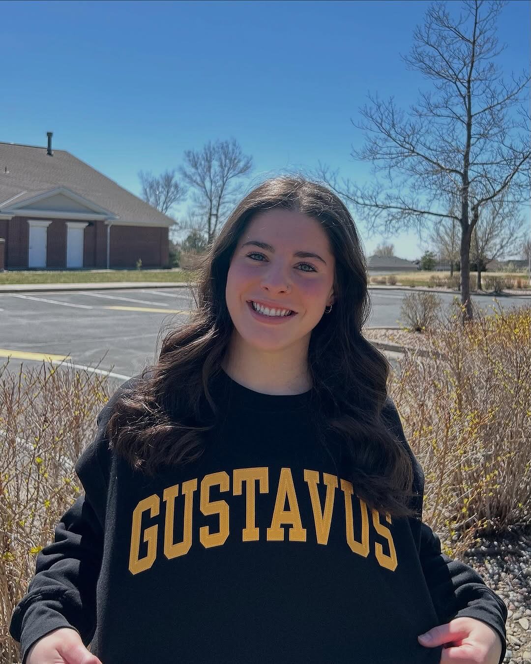 Beyond excited for this one!! Makenna A. has decided to continue her education and gymnastics at Gustavus Adolphus College in Minnesota!
Makenna shares, “Next stop MN!!
I’m so excited to announce my commitment to Gustavus Adolphus College to continue my academic and athletic career! None of this would have been possible without the endless support from my family, coaches, and teammates and I’m so grateful for all of them. I can’t wait for this next chapter! ??”
So so proud of you!