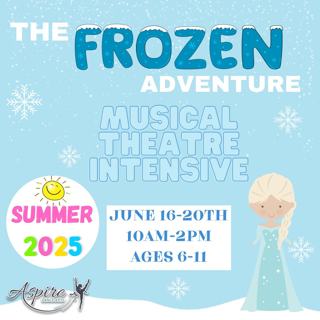 🎭🎤🎶Musical Theatre Camps/Intensives are happening this summer at Aspire! Don’t miss your chance to sing, dance and act while learning from the best. Great way to prepare for our upcoming Broadway Jr musicals!
.
.
.
#musicaltheatre #broadwayjr #musicals #musicaltheatrecamp #musicaltheatreintensive #broadwaykids #dancesingact #musicals