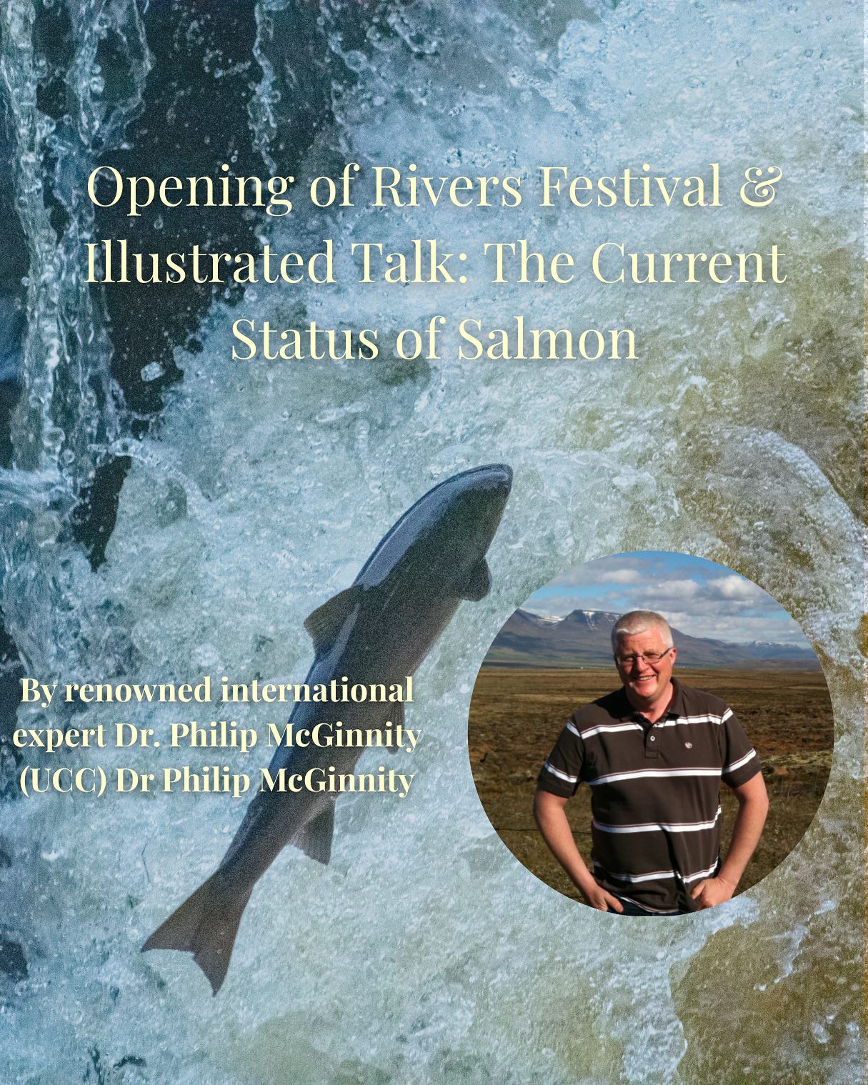 🎉 Join us for the Grand Opening of the Ennistymon Rivers Festival! 🐟🌊
We’re kicking things off with a beautiful evening of insight and discussion on one of Ireland’s most iconic species—the wild Atlantic Salmon.
🗣️ Featuring a talk by Professor Philip McGinnity (UCC), renowned expert on salmon in Ireland, followed by a lively panel discussion.
📍 The Falls Hotel, Ennistymon
🍷 Wine reception included
📅 7pm, May 2nd, 2025
🎟️ Spaces are limited – booking is recommended!
Scan the QR code on the next slide or head to Eventbrite through our instagram Bio!
#EnnistymonRiversFestival #SalmonInTheFalls #IrishNature #CommunityEvents #UCC #FallsHotel #Eventbrite #WildSalmon #FestivalOpening #ennistymon #thefallshotel #biodiversity #lawpro