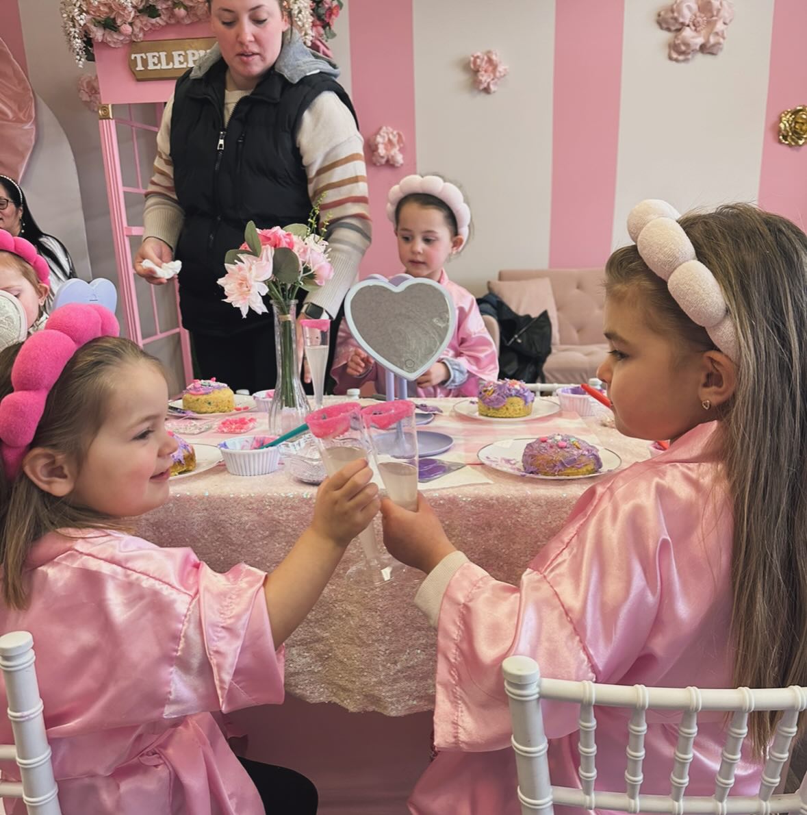 Have you saved your seat at our Royal Tea Party Summer Program?! ? ? ?
Running August 4-8, 10 am-1 pm, this enchanting program invites little ones to step into the world of royalty with fun-filled dance routines, princess-inspired crafts, and a delightful tea party fit for a queen! Whether it’s a ballet-inspired waltz or a magical twirl, our young dancers will feel like they’re starring in their very own fairy tale. At the end of the week, we’ll host a grand “Royal Tea Party” where each little princess can show off their newfound moves to their families! ?