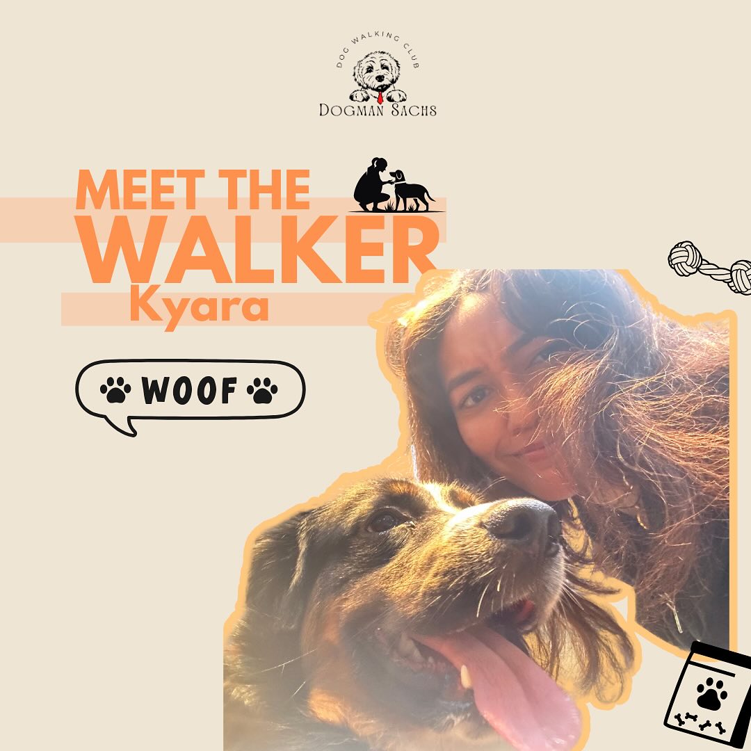 Meet Kyara, our lively and entertaining dog walker ๐พ