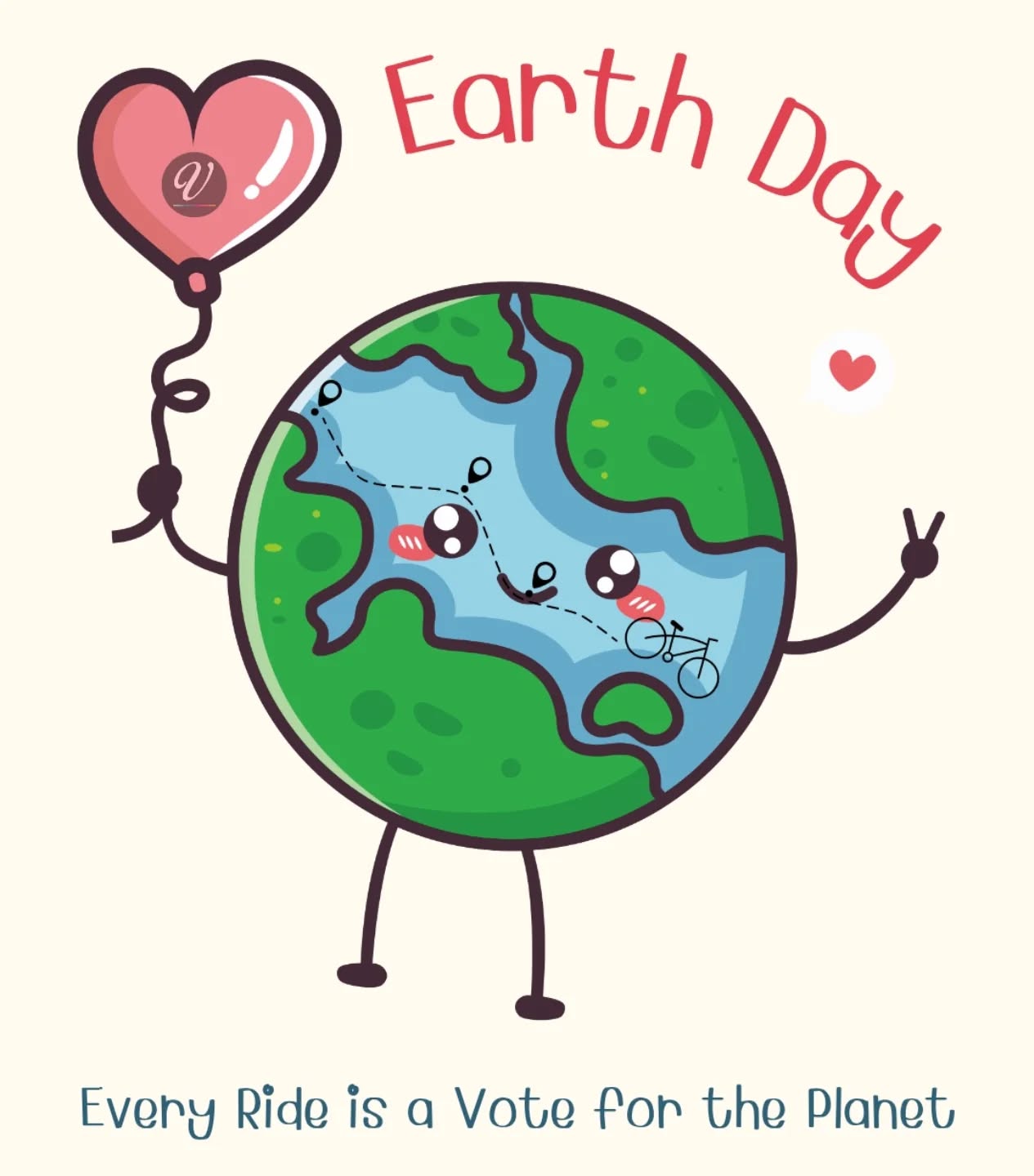 Happy Earth Day! Keep making a difference - one pedal stroke at a time. Let’s ride for a greener future!
#EarthDay #RideForThePlanet