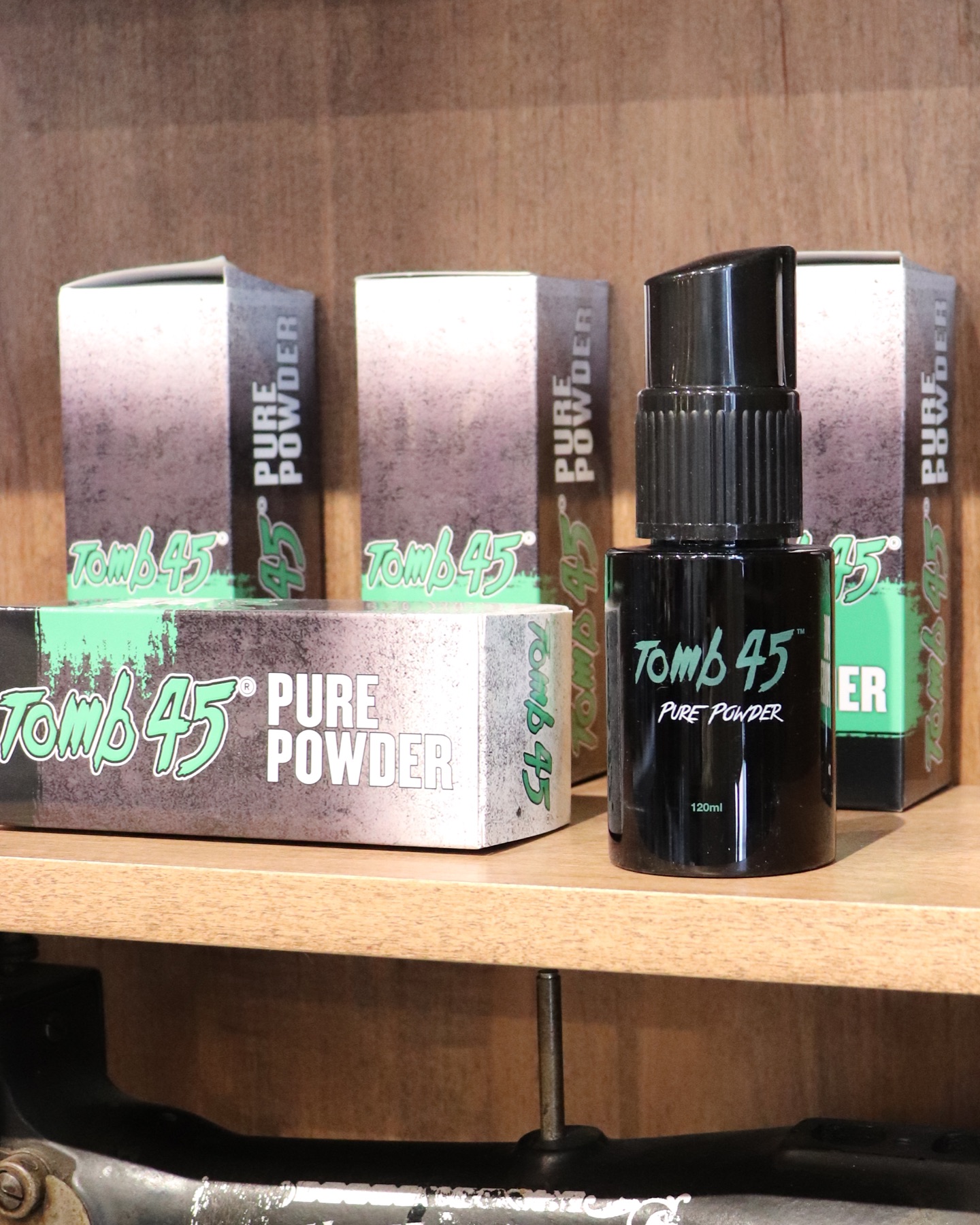 Tomb45 Pure Powder adds texture and style to your look while offering movable hold and a natural feel. Try this and other products in our apothecary! @officialtomb45