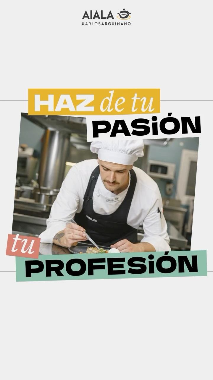 ?Haz de tu pasión tu profesión?
?Zure pasioa, zure lanbide.
La Escuela de Cocina Aiala de Karlos Arguiñano abre sus puertas a una nueva generación de futuros profesionales de la gastronomía. Aquí no solo aprenderás técnicas culinarias, sino que vivirás la cocina como una profesión, con una formación práctica, en grupos reducidos y de la mano de chefs expertos.
???Técnico en Cocina y Gastronomía (Grado Medio)
Formación oficial con prácticas en restaurantes de nuestro entorno además de en el Restaurante Aiala.
???Máster en Gastronomía (Postgrado de Especialización)
Para quienes buscan llevar su pasión a un nivel superior, con clases magistrales y prácticas en restaurantes de prestigio.
✍️ Pre-matrícula abierta. ¡Plazas limitadas!
Inscríbete y empieza a cocinar tu futuro en Aiala.
? Más información en aiala.es
_
#EscueladeCocina #KarlosArguiñano #FormacionProfesional #LanbideHeziketa #HazDeTuPasiónTuProfesión