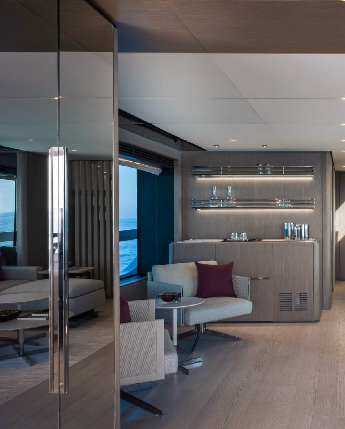 The @ferrettiyachts #INFYNITO90 offers an interior where openness and clarity define the experience. Expansive windows invite sunlight to move naturally through every room, highlighting the yacht’s refined geometry and understated sophistication.
.
.
.
.
.
#m2develop #m2decor #interiordesign #luxuryinteriors #interiorstyle #interiordecorating #interiordetails #interiors #yacht #yachtlife #luxury #yachting #interiorlovers #inspiration #design #designer #interiorstyling #beautiful #travel #ferretti #ferrettiyachts #ferrettigroup