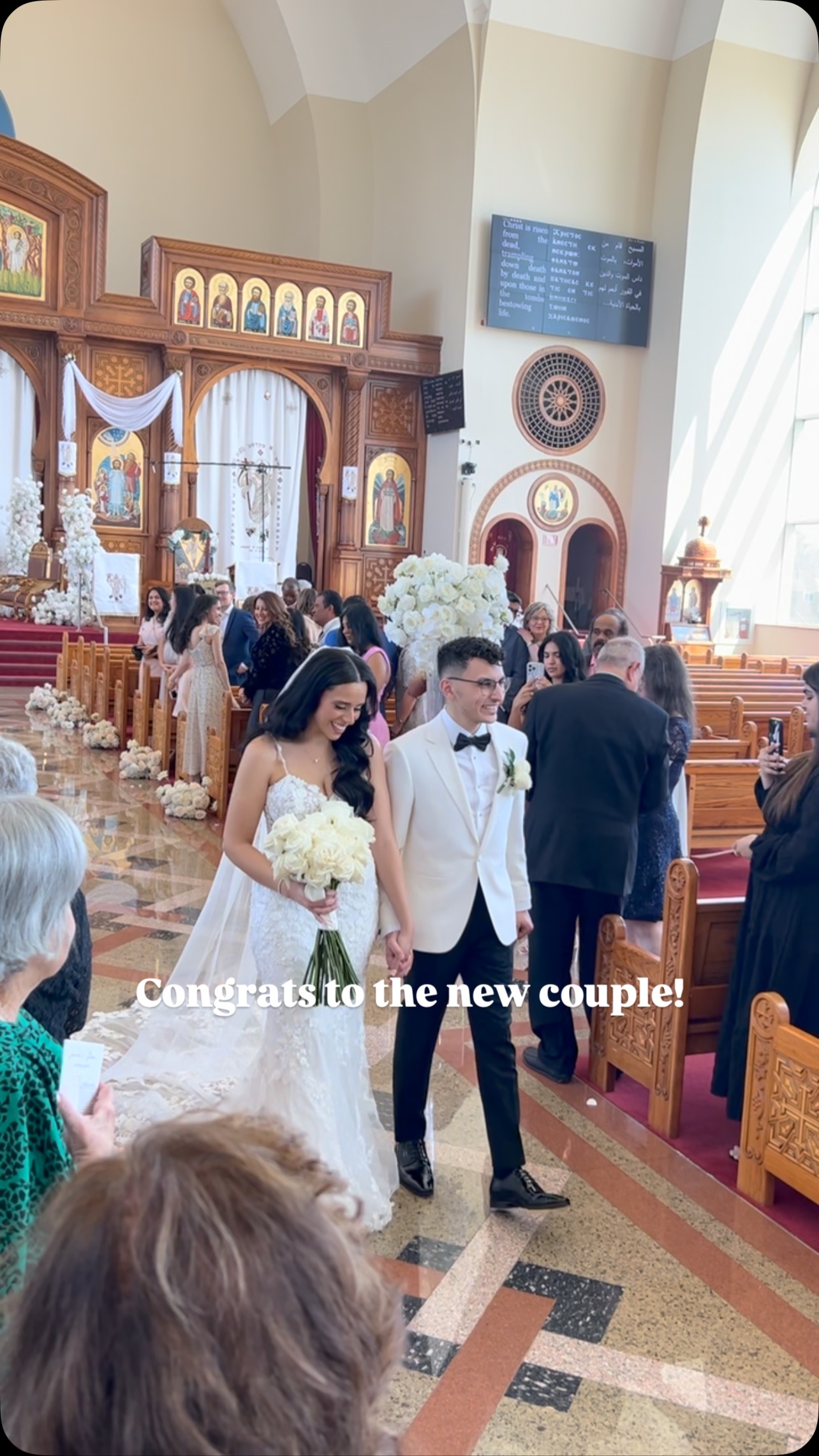 Congratulations to S | S 🤍 @sarahibrahim44 Wish you the best for the new life journey 🤍💕💕