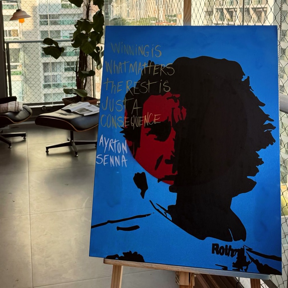 Ayrton Senna artwork🏁
🏎️ Our champion! 🇧🇷