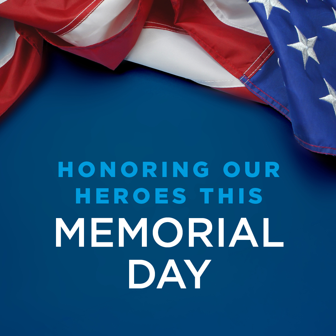 On this day of remembrance, we honor our nation’s heroes and their families for all they have sacrificed. #MemorialDay