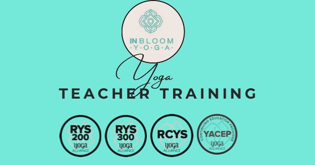 In Bloom Yoga 200-Hour Teacher Training
2-Week Intensive Program
Dates:Last week of July through first week of August 2025
Schedule:Monday-Friday, 7:00 AM - 5:00 PM
Program Includes:
- 100 hours of in-person training
- 30 hours of e-learning
- 25 yoga class passes
Investment: 2,800
Early Bird Special:Register by June 21st with a $500 non-refundable deposit and save $300 plus receive 5 additional class passes.
Lead Trainers:Joanne Zilkowski and Wendy Urtz Chapman
For More Information:linfo@inbloomyogastudio.com
Here are hashtag suggestions for your Yoga Teacher Training (YTT):
#YTT200 #200HourYTT #YogaTeacherTraining #InBloomYoga #YogaCertification #TeacherTraining #YogaIntensive
#YogaTeacher #YogaLife #YogaCommunity #YogaJourney #YogaPractice #YogaEducation #YogaStudent
#SummerYTT #YogaTraining2025 #IntensiveTraining #YogaImmersion
#TransformYourPractice #YogaGoals #TeachYoga #YogaPassion #MindBodySpirit #YogaWisdom #ShareYoga #YogaInspiration
#YogaTrainingLife #YTTExperience