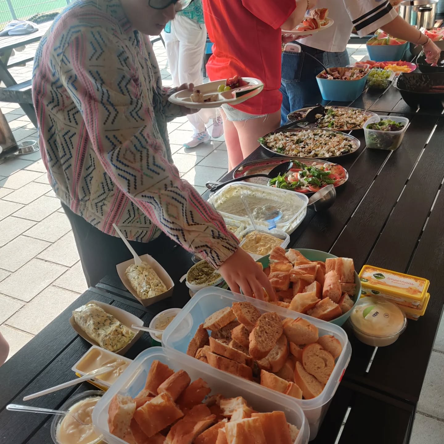 Team bbq MO16-1, afsluiting seizoen ??