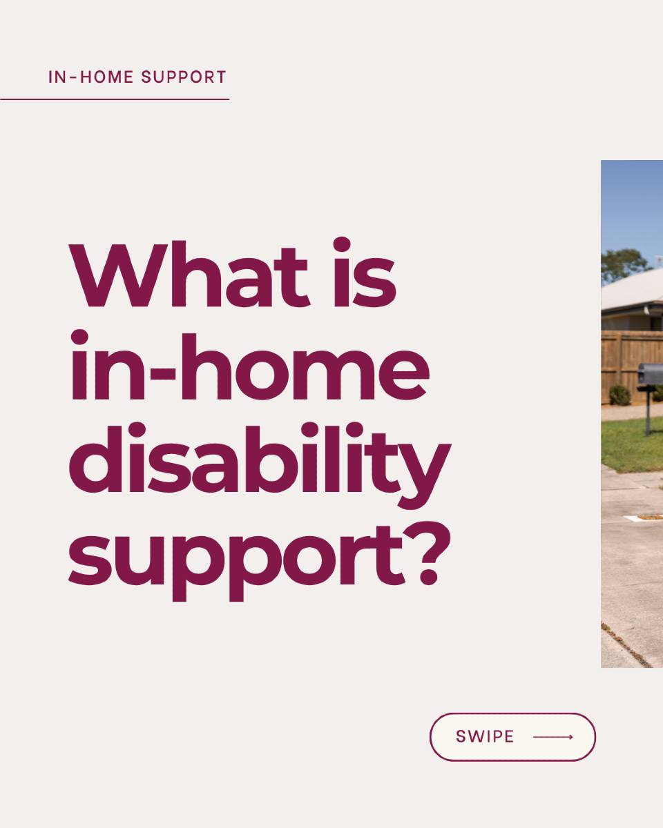 In spotlight: in-home support ✨
Swipe through to see how our team supports clients every day ?