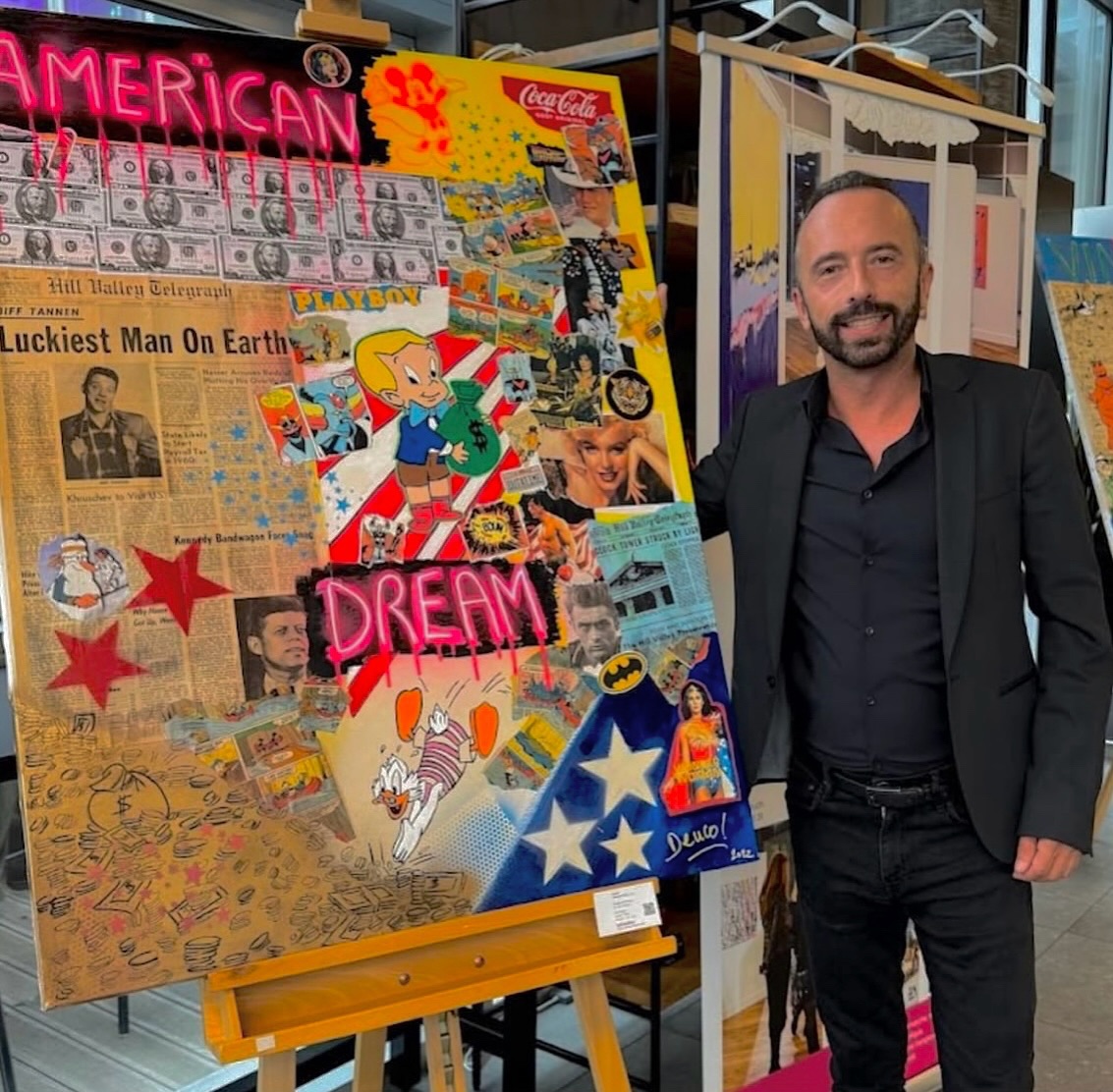 #popart #popartartist #parispopart #genevepopart #saintropezpopart #americandream