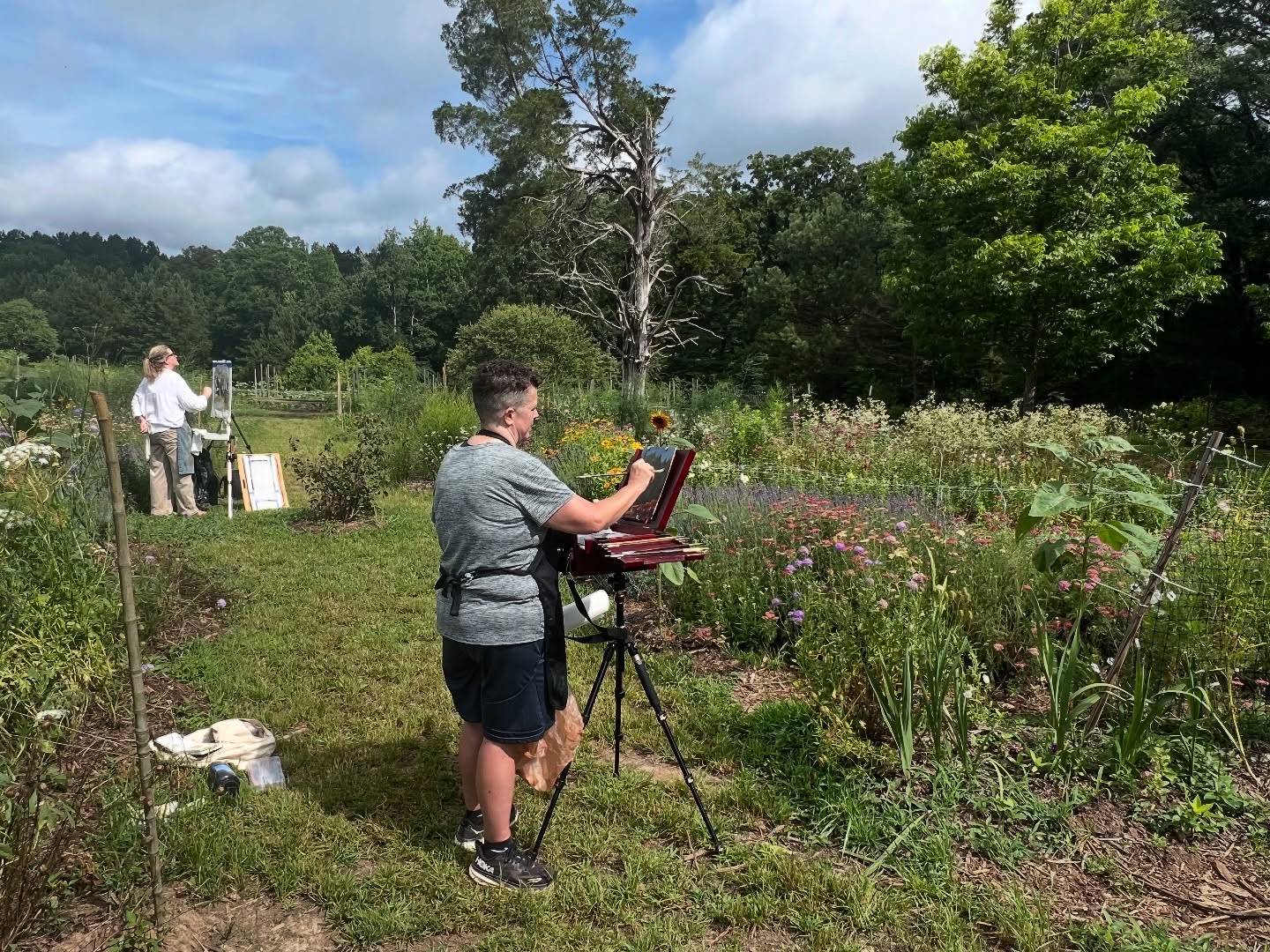 We had the best time painting out at @ivyplaceberryfarm yesterday!