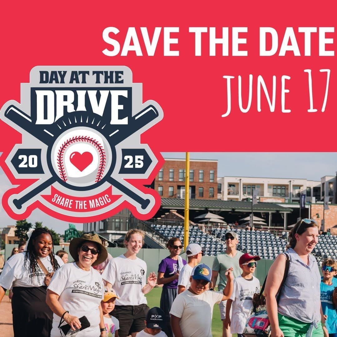Every ticket helps change lives through healing, hope, and opportunity. Let’s knock it out of the park for our kids!
Grab your tickets while you still can!
milb.com/greenville/community/sharethemagic
#achgreenville #achildshaven #liftinglives #reshapingfutures #yeahthatgreenville #mentalhealth #earlyintervention #socialemotionallearning #behavorialhealth #achildshaven #visitgreenvillesc #nonprofit #yeahthatgreenville #communitysupport #gvl #mentalhealthmatters #childrensmentalhealth #preschool #bethechange #ACHChampionsofHope #drivegame #fluorfield #tdsynnexsharethemagic2025