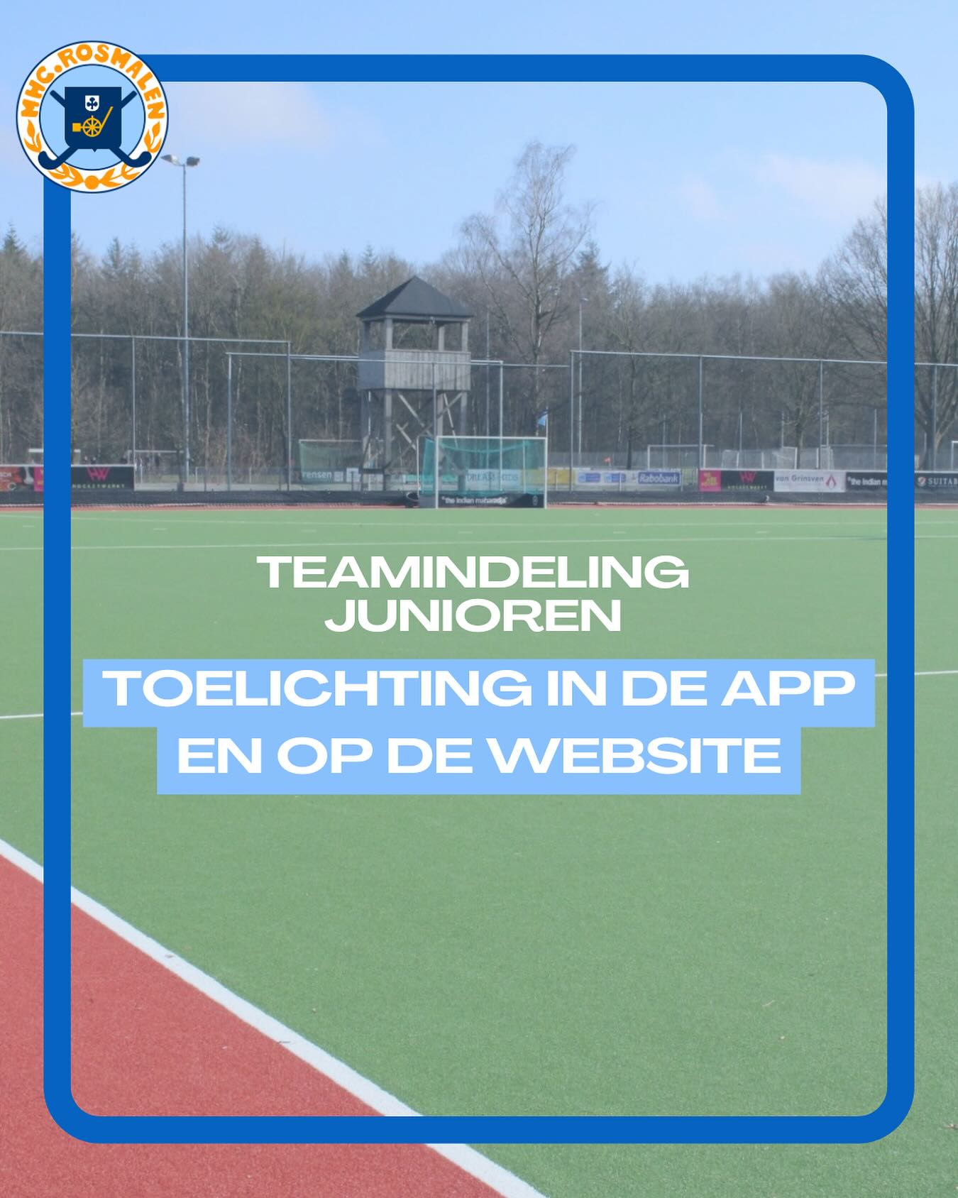 Toelichting teamindelingen Junioren seizoen 2025–2026
Het einde van het seizoen is in zicht en dat betekent dat de verschillende lijn- en technisch coördinatoren druk zijn om samen de teamindelingen voor het komende seizoen vorm te geven.
We geven je graag een toelichting hoe deze indelingen tot stand komen. Je leest het in de app of op de website!??