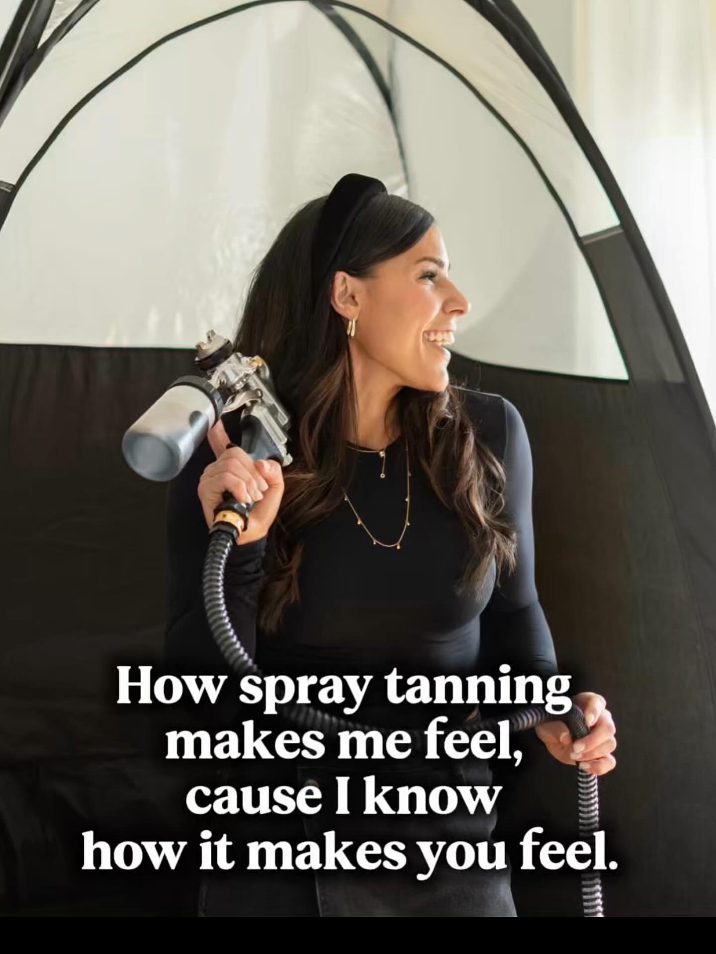 There’s just something about that bronzed glow feeling 🫶🏻 
#GlowUp #SprayTanConfidence #glowboothgrimsby