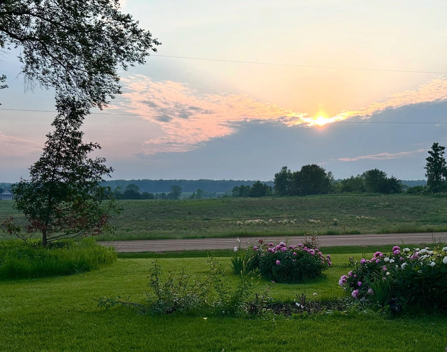 Who needs filters when sunsets look like this? The work is hard, but we’re grateful for the perks of farm life.