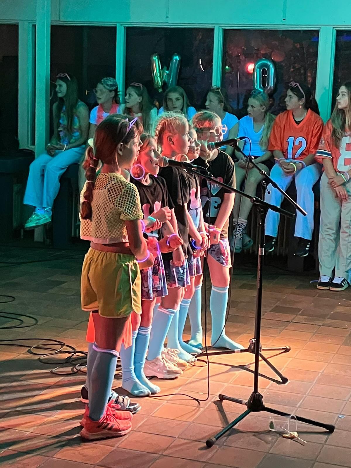 De disco was een groot succes gisteravond