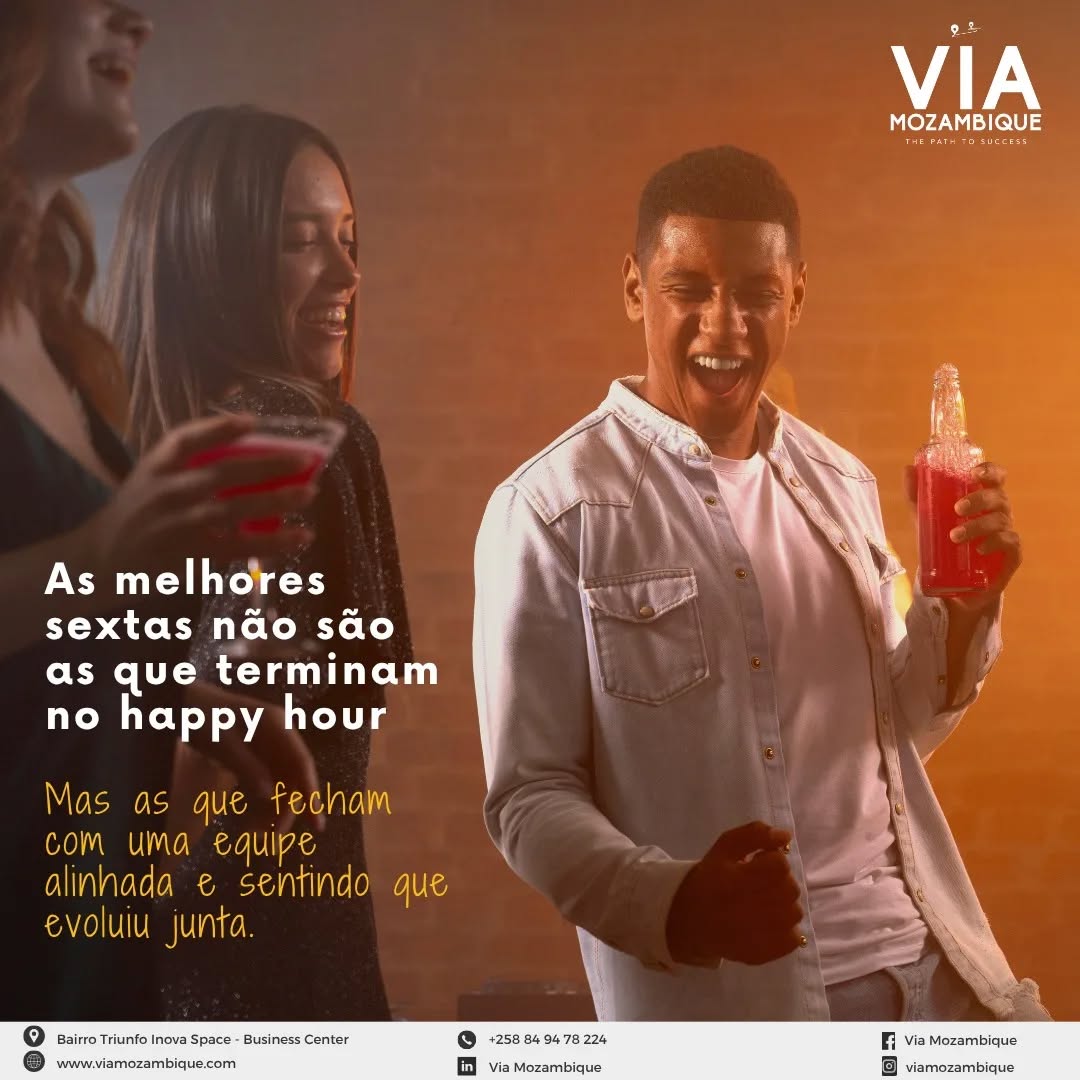 ? As melhores sextas não são só sobre happy hour...
Elas são sobre olhar para a semana e perceber que a equipe cresceu junta.
? Que cada erro virou aprendizado.
? Que alguém recebeu um