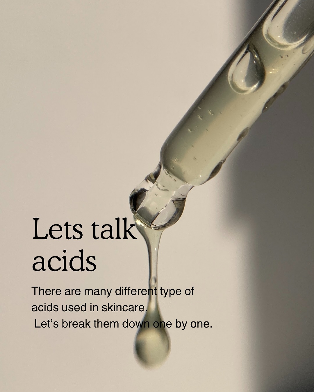 Let’s talk acids! Which one is right for you?
#skincare #aha #bha #pha