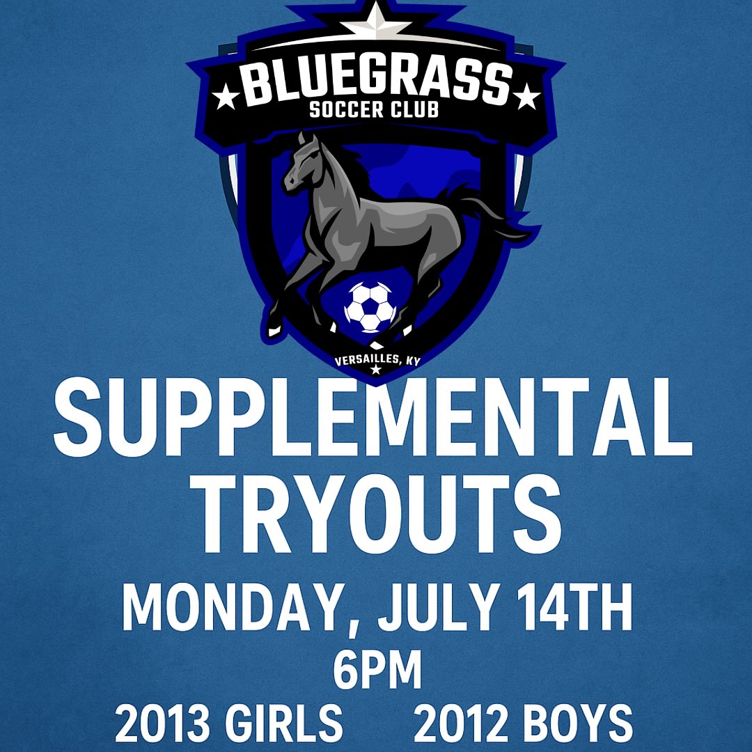 Come out on Monday at 5:45 as we look to add players for these 2 specific age groups.
Coach Lindsey and Coach Hayes are excited to meet you!!