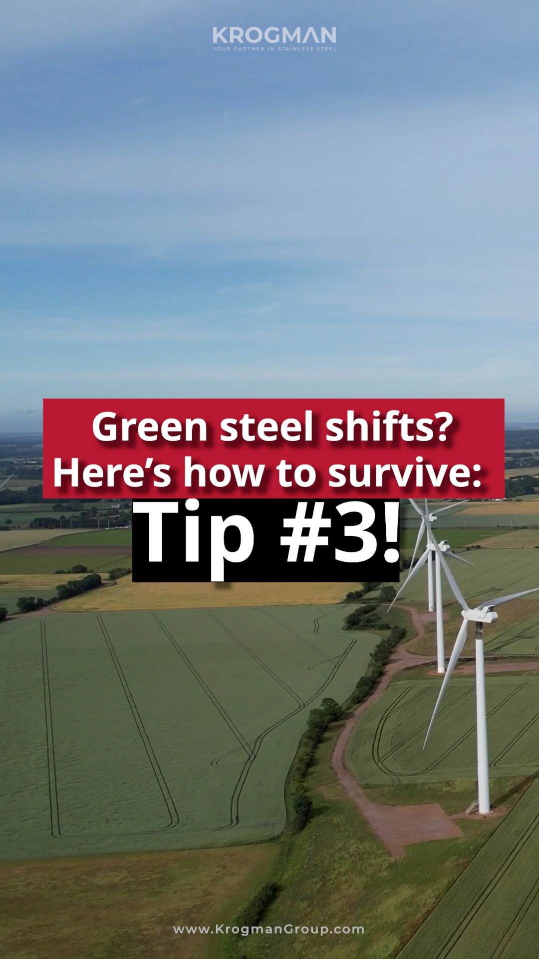 One tariff. One ESG fail. A possible penalty.
Don’t risk it. Go green and win high-value clients.
Here's another tip to help you survive the steel market this 2025.
Follow Krogman and watch out for more strategies!
#SteelMarketTips #GreenSteelReady #Krogman #SustainableSteel #StainlessSteel #B2BReady
