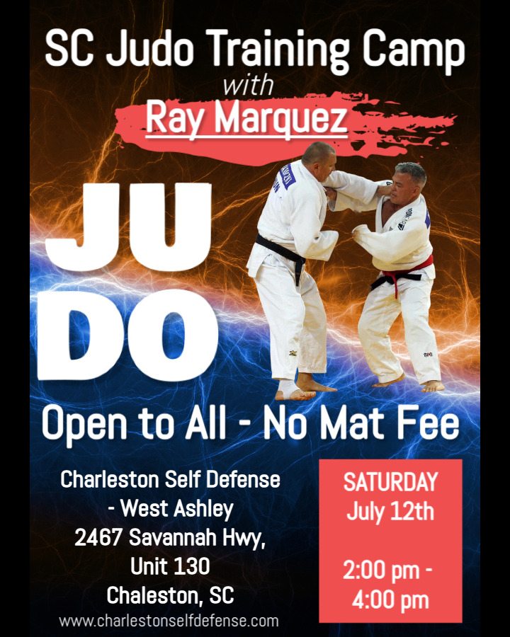 Don't miss free open mat judo with Ray Marquez. All levels welcome! #JudoTraining #FreeEvent