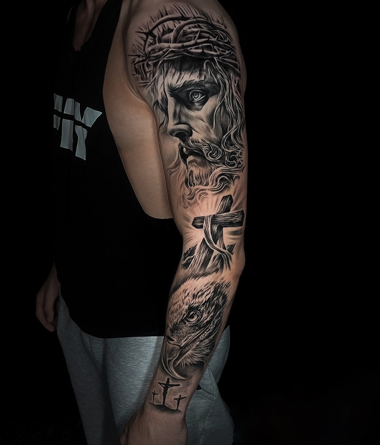 Black & Grey Tattoo by Josh ?
For bookings and information ⬇️
07879 895656
#tattoo #tattoos #tattooed #blackandgreytattoo #tattoorealistic #besttattoo #coventrytattoo #westmidlandstattoo