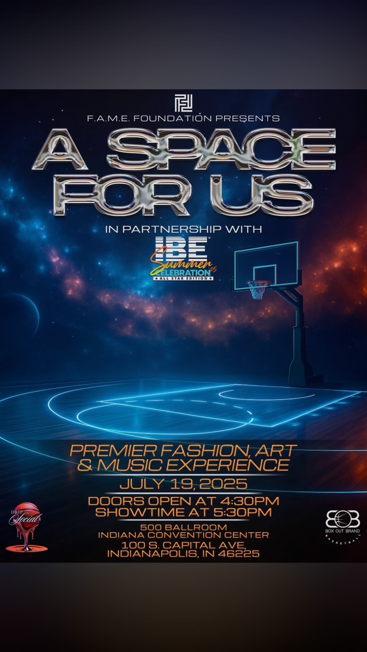 We’re dancing under the stars… literally. 🌟
Kenyettá Dance Company will take the stage at A SPACE FOR US—a one-of-a-kind fashion + art experience happening during WNBA All-Star and Indiana Black Expo weekend.
Come support the arts and celebrate the power of movement, expression, and community.
🎟️ Tickets are live now: visit the link in our bio to purchase!
#KenyettaDance #ASpaceForUs #SupportIndyArts #FAMEFoundation #WNBAWeekend #IBE #ClaimYourOrbit