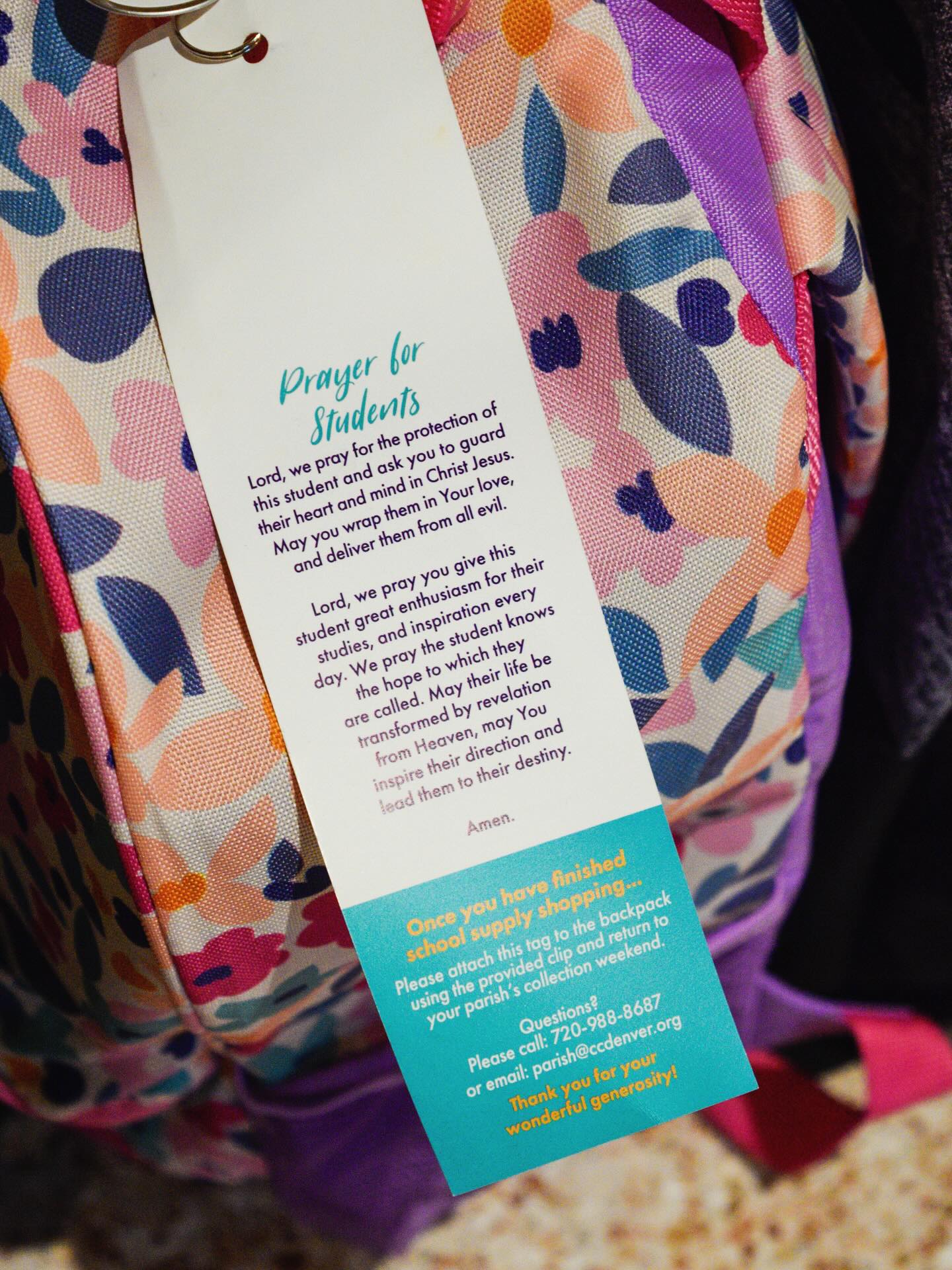 THANK YOU GOOD SHEPHERD PARISHIONERS!!
We’re overwhelmed with gratitude! Thanks to your generosity, 90 backpacks filled with school supplies are headed to kids in need — and your gift card donations will bless even more students this school year. ??
Your kindness is Christ’s love in action. Thank you for being a light in our community! ✨